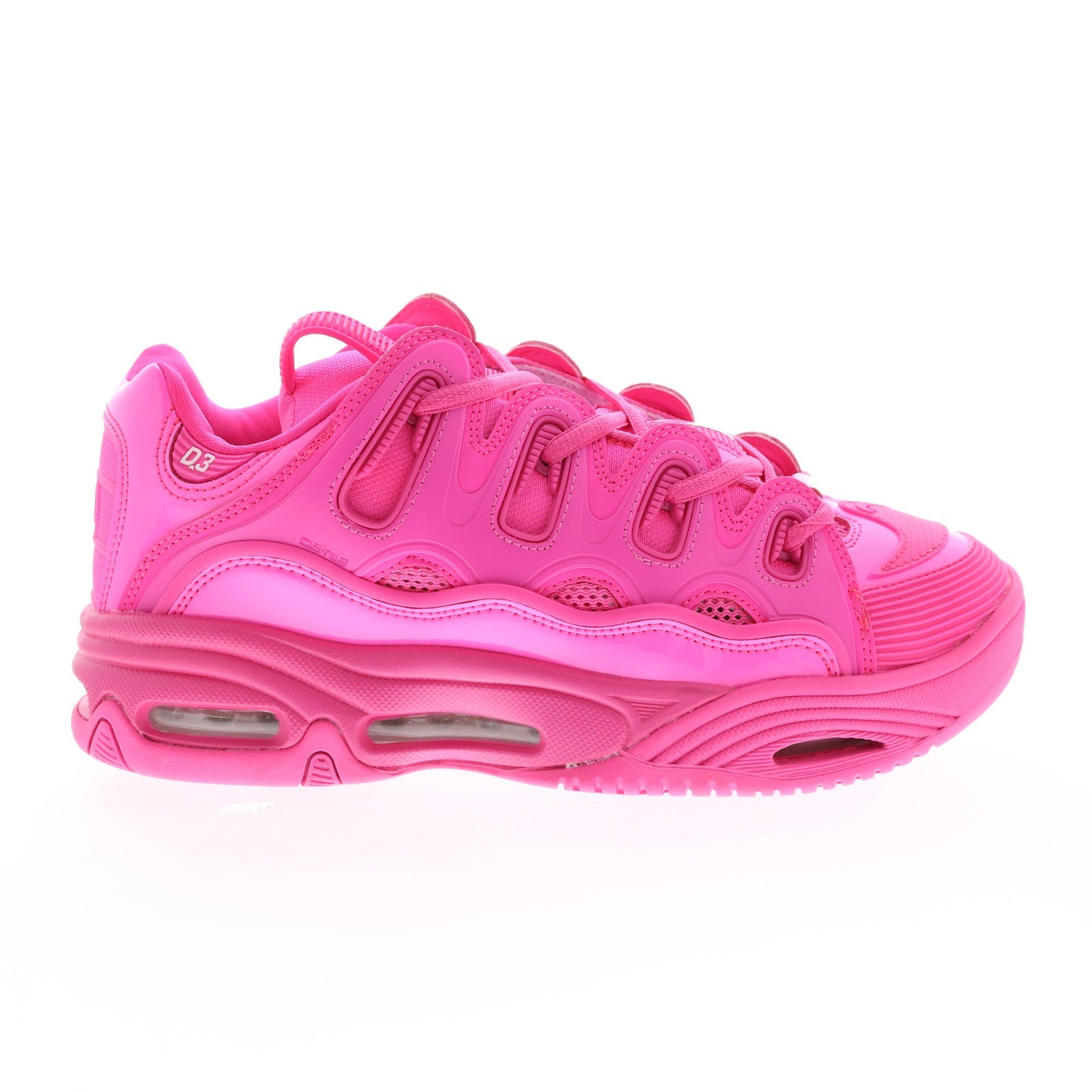 1141-2625_d3_2001_pink_pink_pink_01 Osiris D3 2001 1141 2625 Mens Pink Synthetic Skate Inspired Sneakers Shoes - Image 1