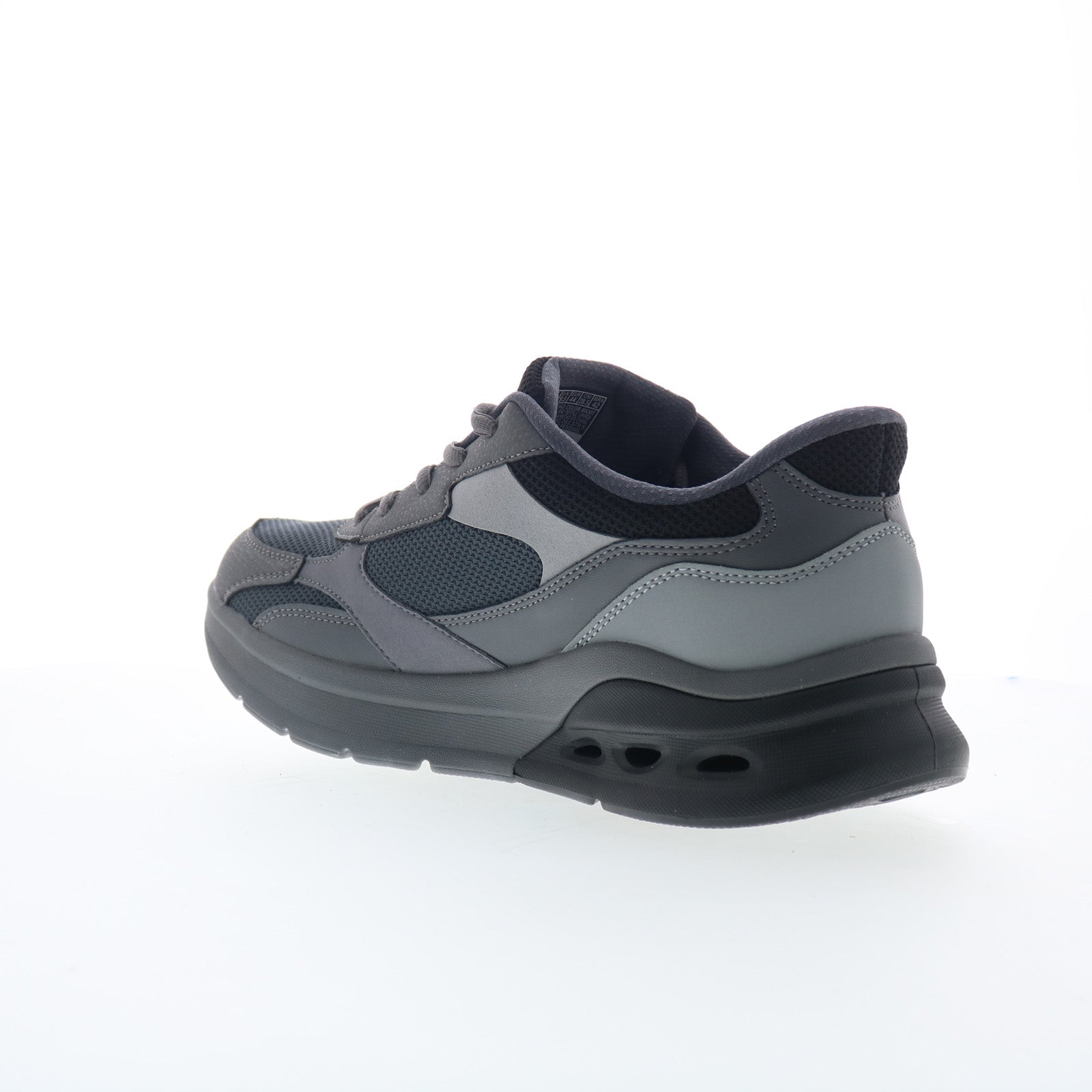 Skechers Bobs Arc Waves 2.0 118342-BKMT Mens Black Lifestyle Sneakers Shoes - Image 6