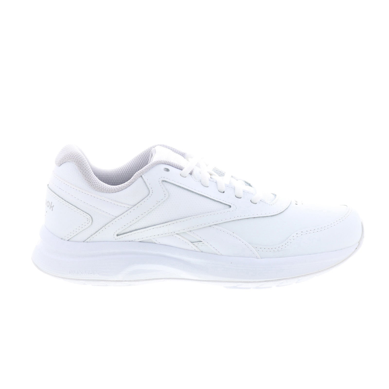 130939728_walk_ultra_7_dmx_max_ftwwht_cdgry2_ftwwht_reshoot_01 Reebok Walk Ultra 7 DMX MAX Mens White Leather Lifestyle Sneakers Shoes - Image 1