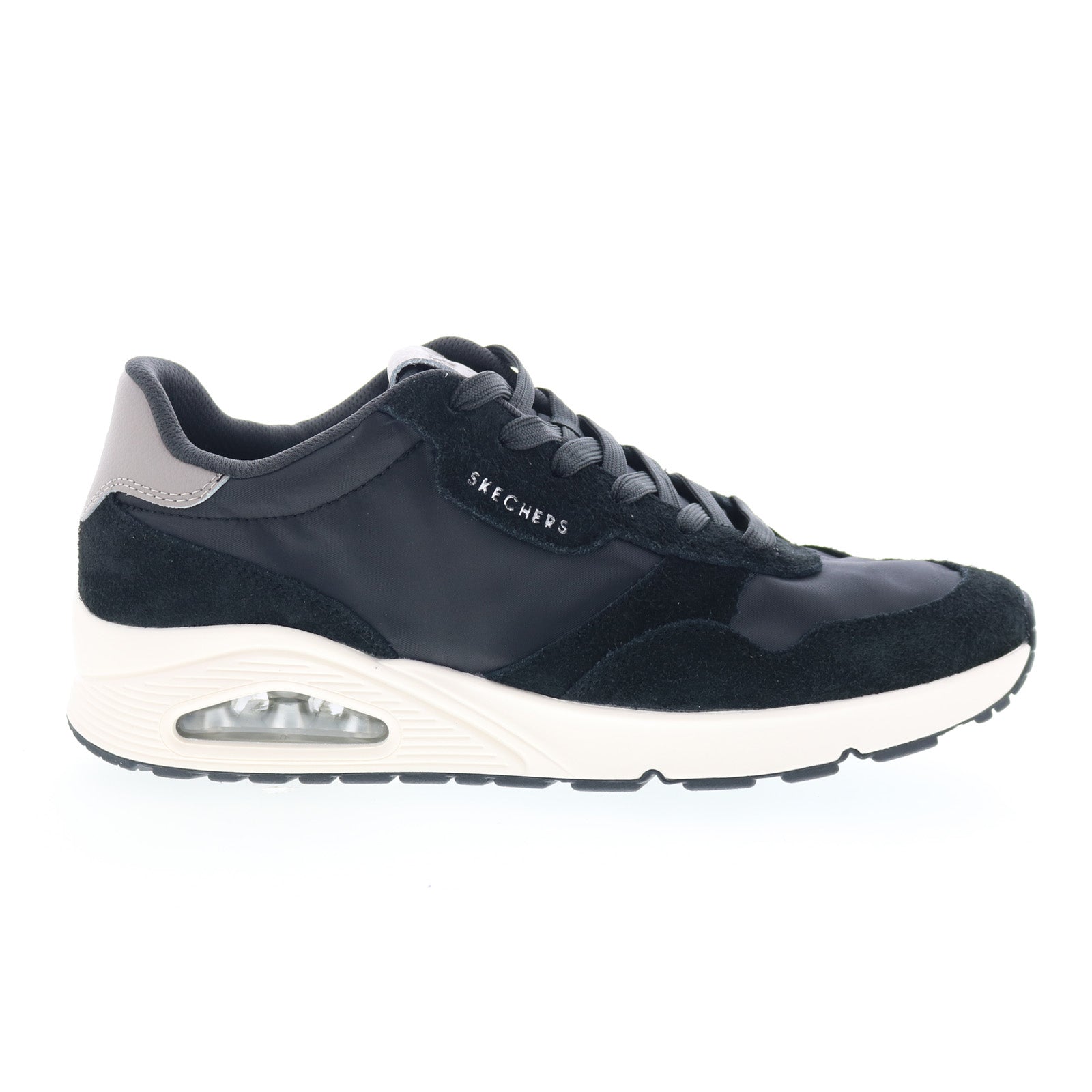 183053-blk_uno_vintage_dayz_black_01_bd1dd126-60f6-4895-87cb-b93c225704b5 Skechers UNO - Vintage Dayz 183053-BLK Mens Black Lifestyle Sneakers Shoes - Image 1