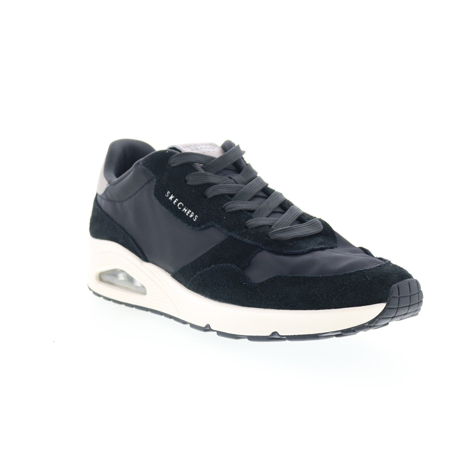 Skechers UNO - Vintage Dayz 183053-BLK Mens Black Lifestyle Sneakers Shoes - Image 2