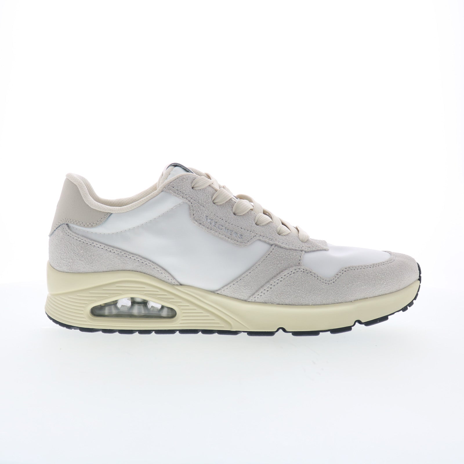 Skechers UNO - Vintage Dayz 183053-WHT Mens White Lifestyle Sneakers Shoes - Image 1