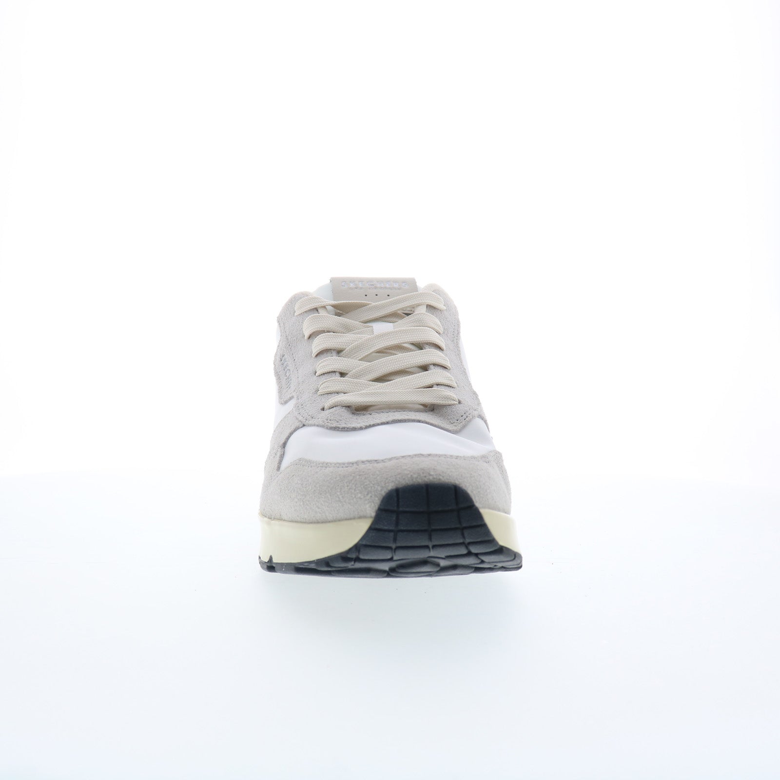 Skechers UNO - Vintage Dayz 183053-WHT Mens White Lifestyle Sneakers Shoes - Image 3