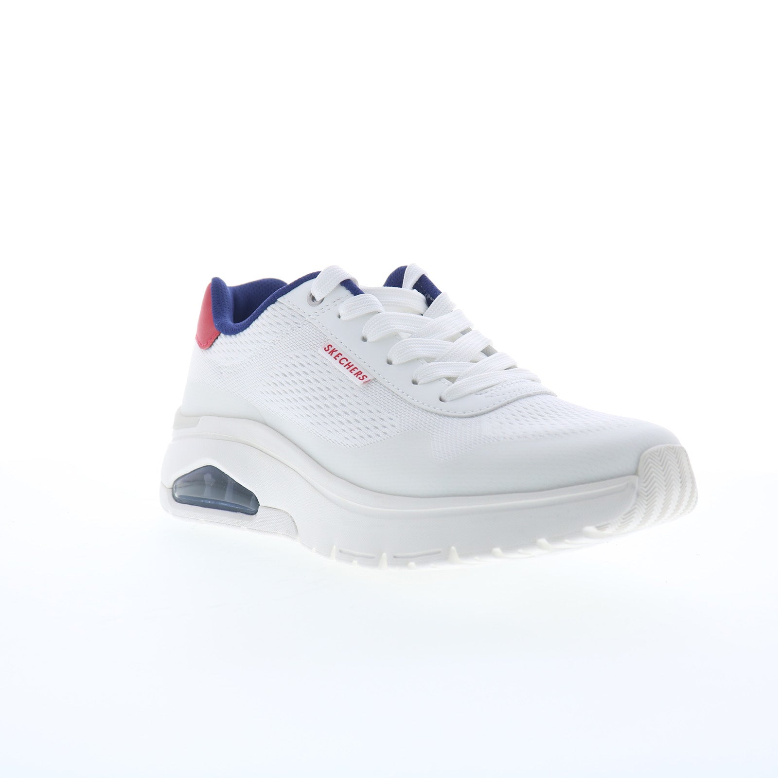 Skechers Slip-ins: UNO Flex - EZ Air Slip-ins Mens White Sneakers Shoes - Image 2