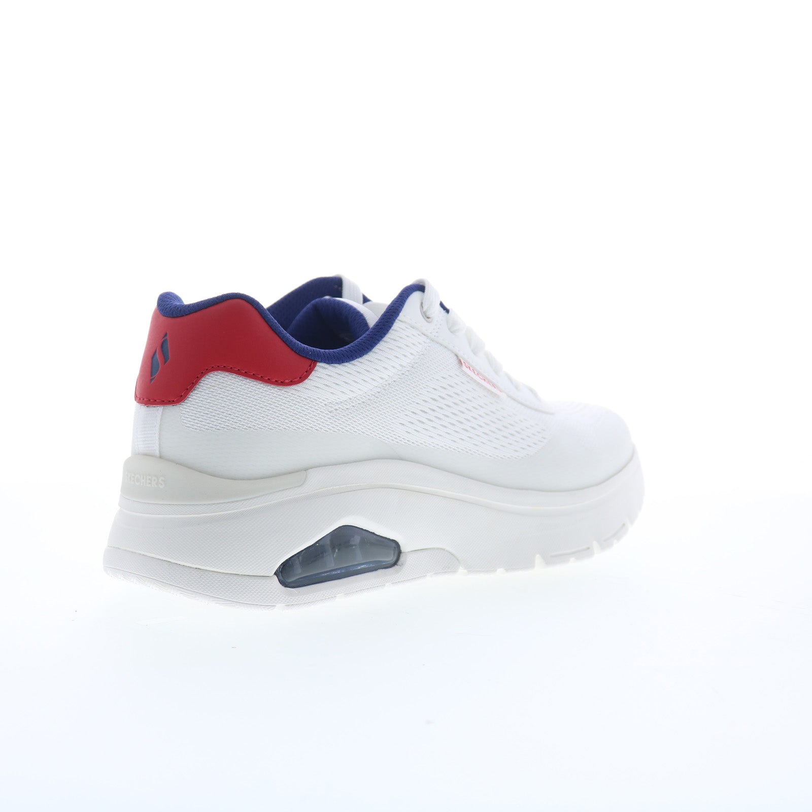 Skechers Slip-ins: UNO Flex - EZ Air Slip-ins Mens White Sneakers Shoes - Image 8