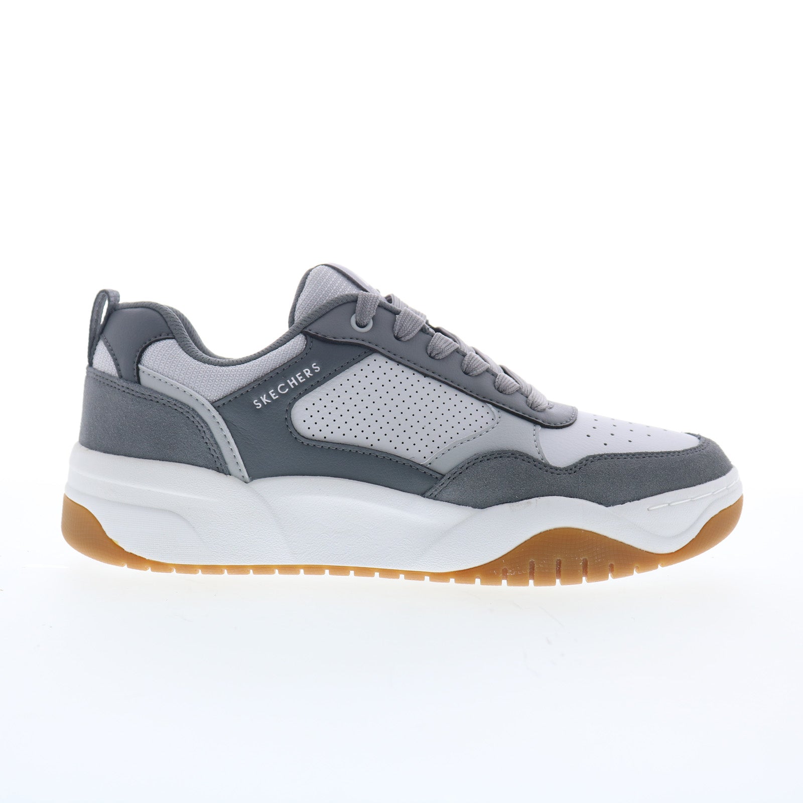 183320-gry_skechers_odyssey_on_the_way_gray_01_4213d9db-89e8-4ef2-9d21-696278cc76bf Skechers Odyssey - On the Way 183320-GRY Mens Gray Lifestyle Sneakers Shoes - Image 1
