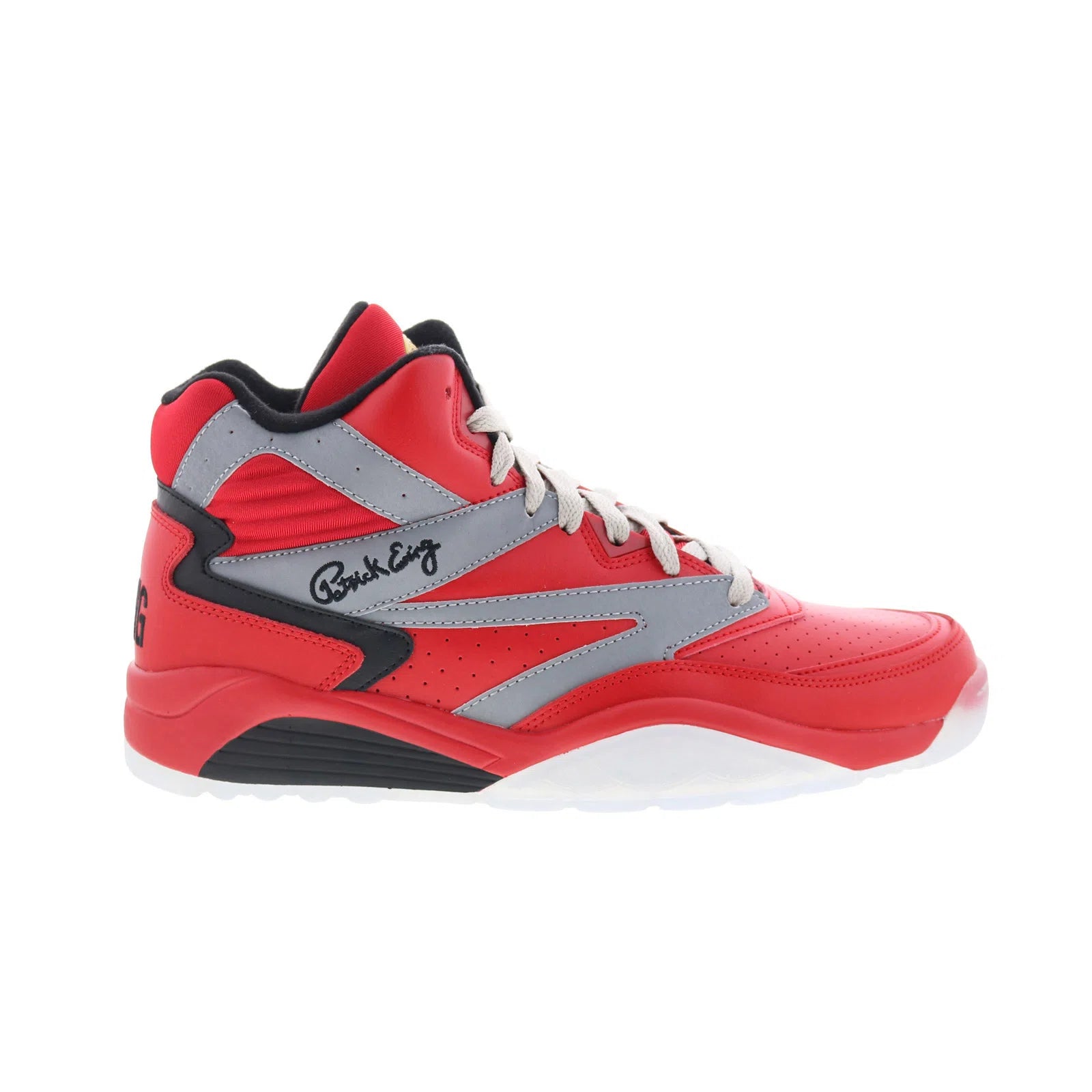 1bm02392-603_ewing_sport_lite_x_cope_tomato_black_reshoot_01 Ewing Athletics Sport Lite X Cope Mens Red Athletic Basketball Shoes - Image 1