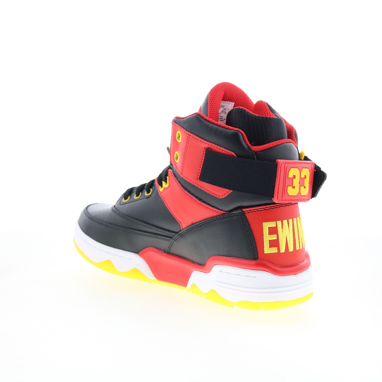 Ewing Athletics 33 HI 1BM02564-025 Mens Black Lifestyle Sneakers Shoes - Image 6