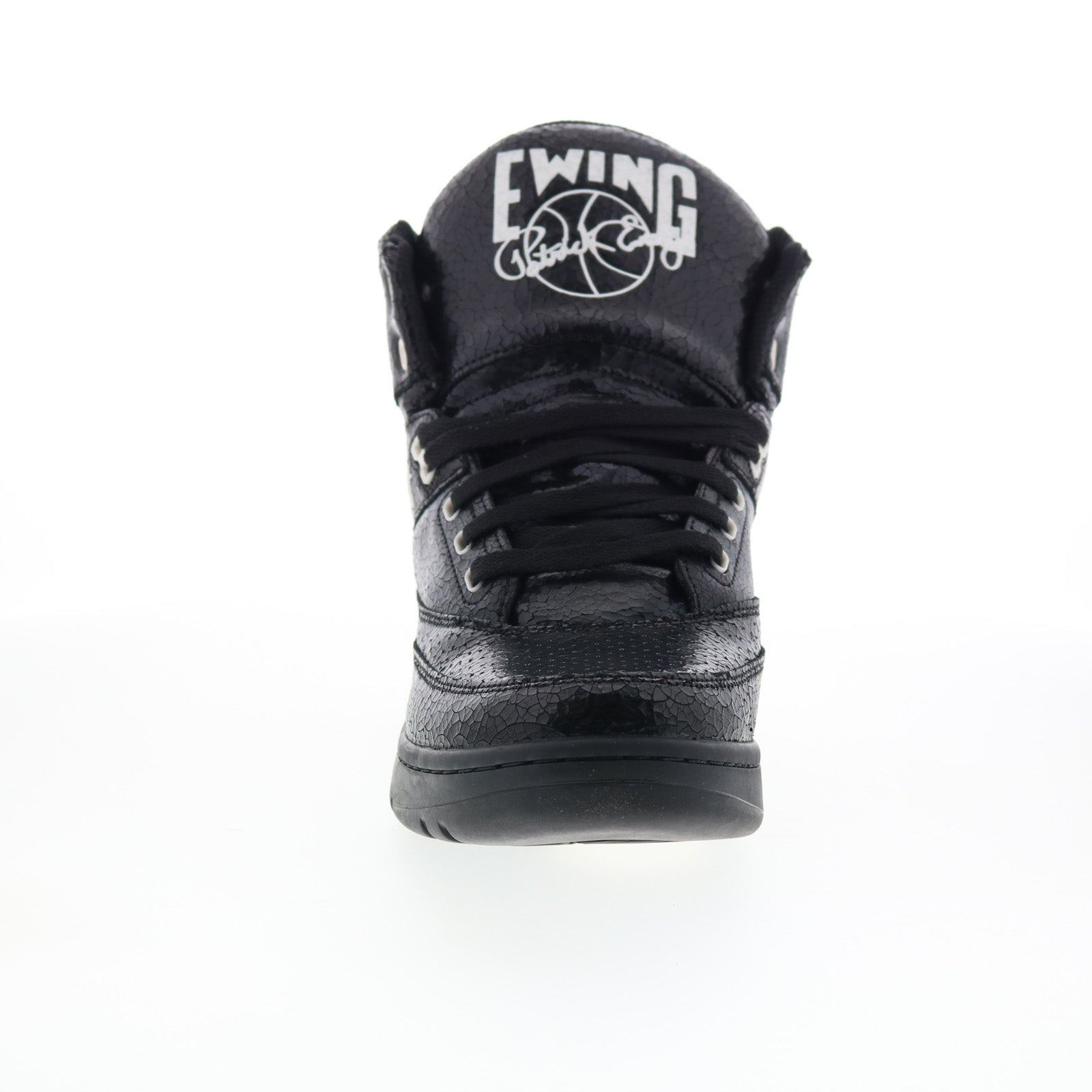 Ewing Athletics 33 HI Vintage Mens Black Leather Lifestyle Sneakers Shoes - Image 3