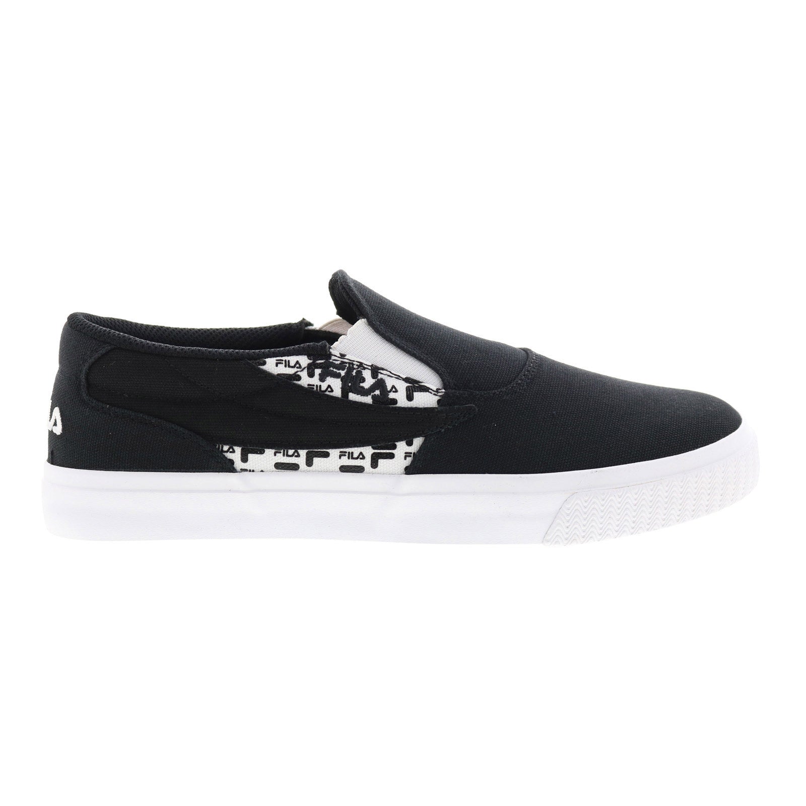 1cm01578-021_morales_nms_repeat_blk_wht_blk_reshoot_01 Fila Morales NMS Repeat 1CM01578-021 Mens Black Lifestyle Sneakers Shoes - Image 1