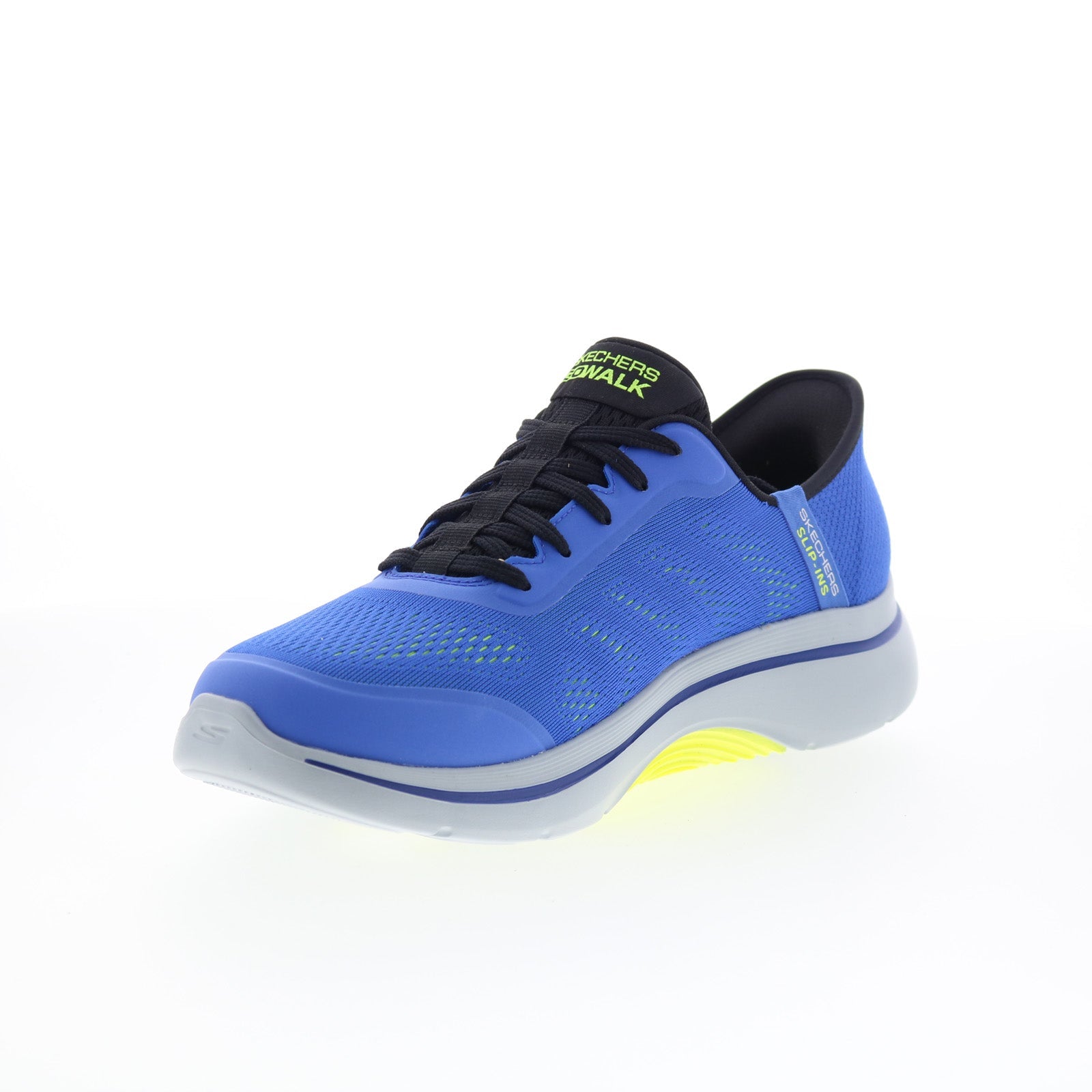 Skechers Go Walk Arch Fit 2.0 Simplicity Mens Blue Extra Wide Sneakers Shoes - Image 4