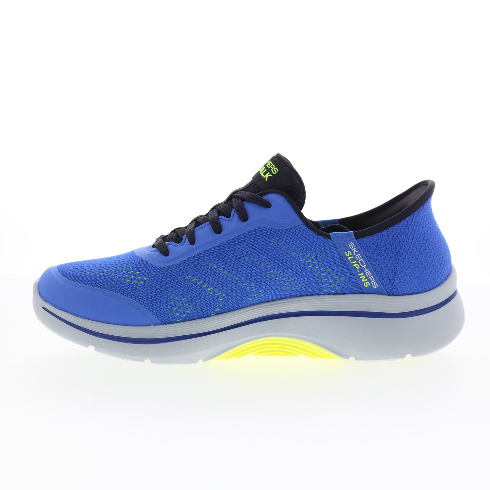 Skechers Go Walk Arch Fit 2.0 Simplicity Mens Blue Extra Wide Sneakers Shoes - Image 5