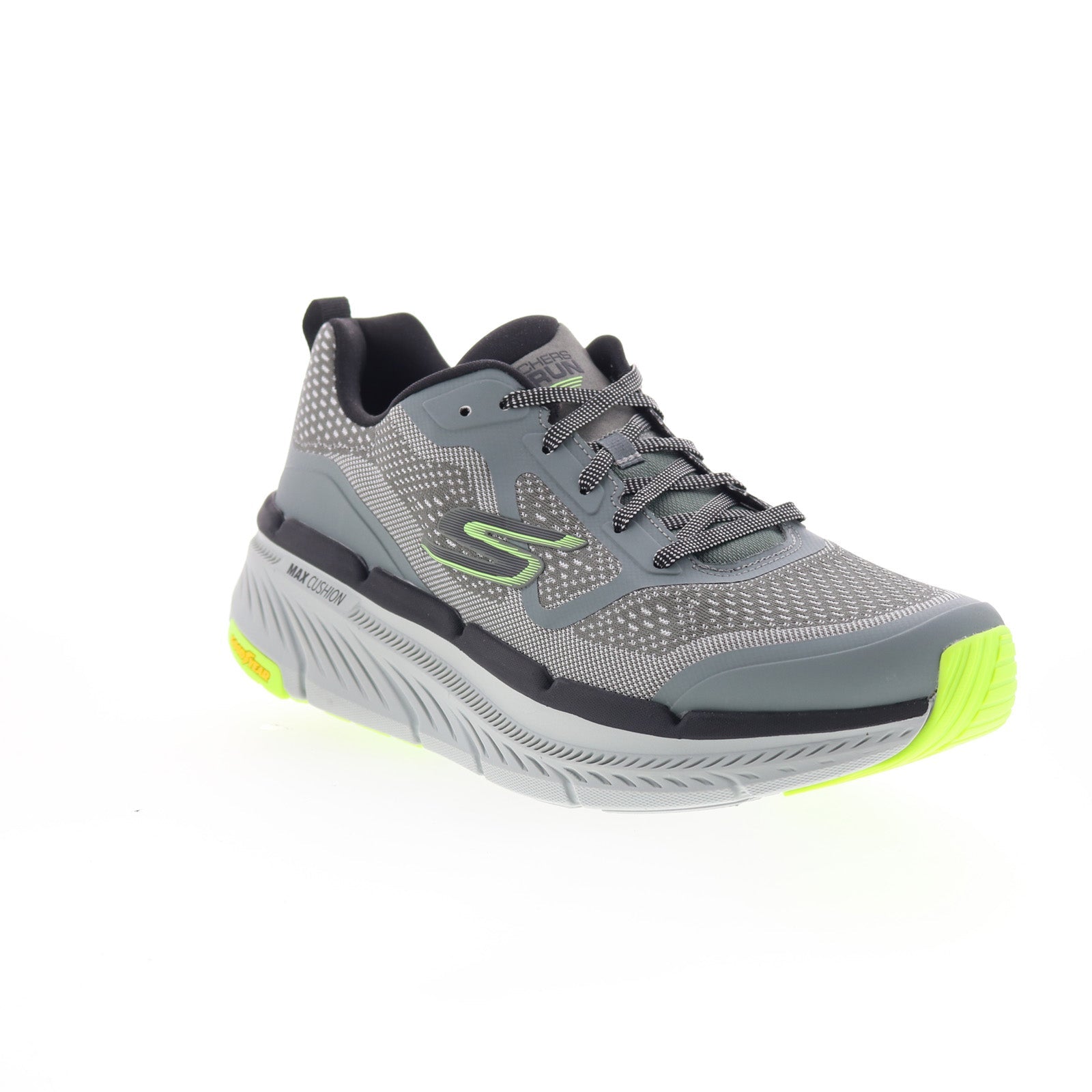 Skechers Max Cushioning Premier Mens Gray Athletic Running Shoes - Image 2