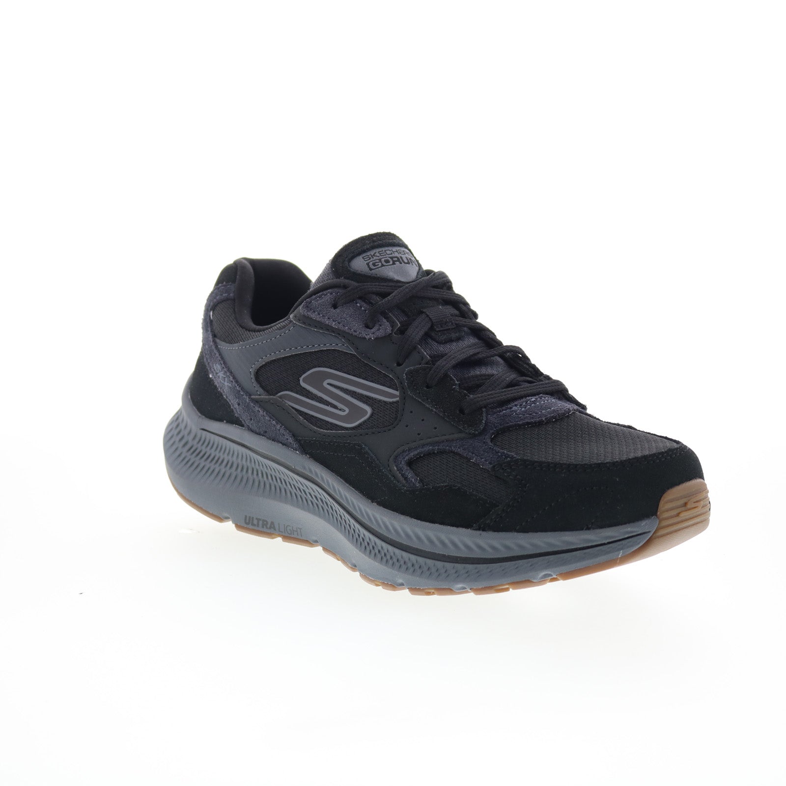 Skechers Go Run Consistent 2.0 Retro Runner V1 Mens Black Athletic Shoes - Image 2