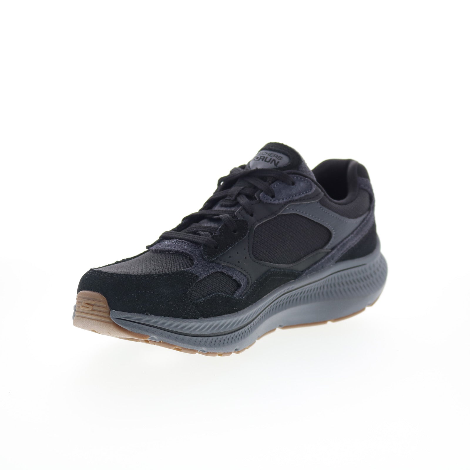 Skechers Go Run Consistent 2.0 Retro Runner V1 Mens Black Athletic Shoes - Image 4