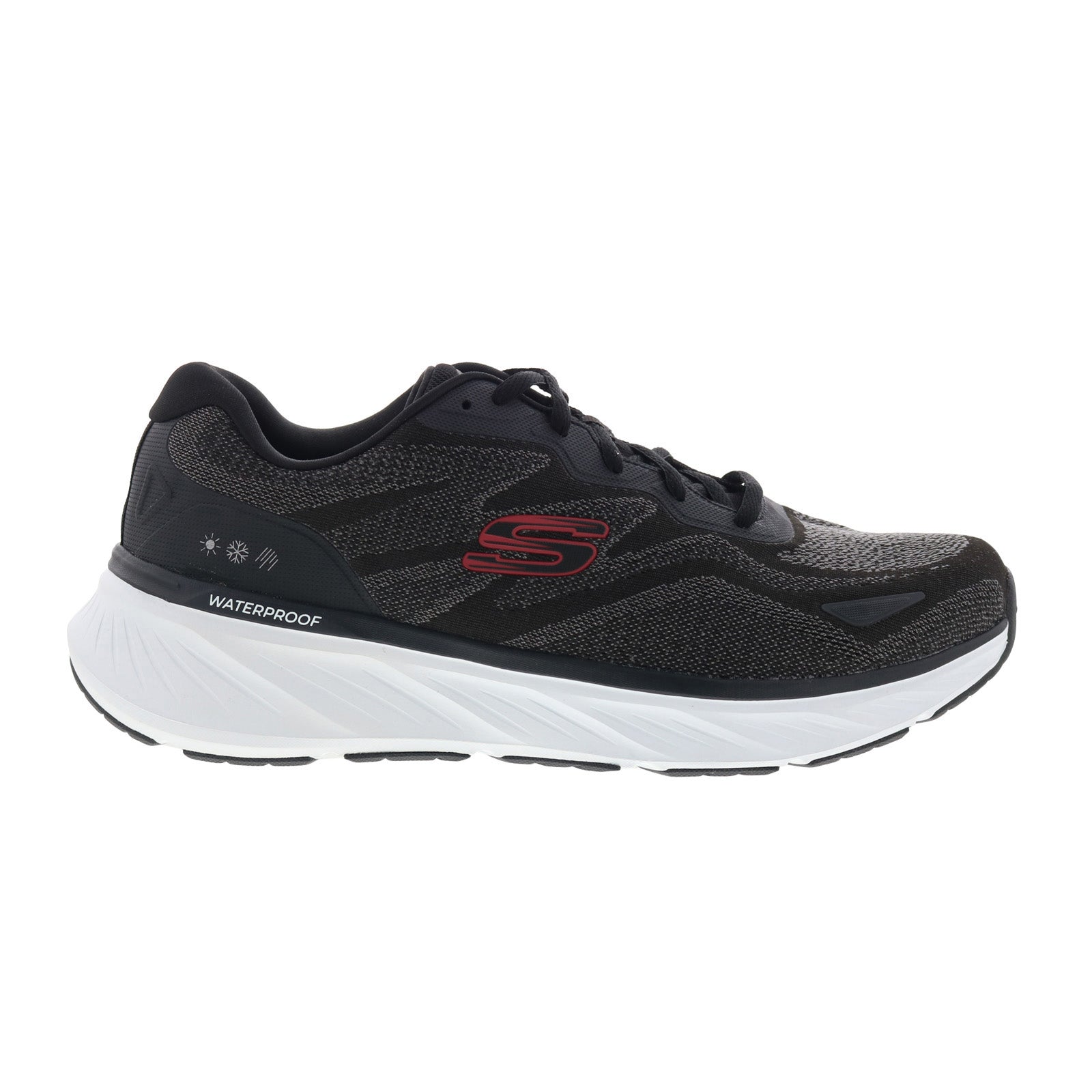 232842-bkrd_edgeride_konzo_black_red_reshoot_01 Skechers Waterproof Relaxed Fit Edgeride - Konzo Mens Black Sneakers Shoes - Image 1