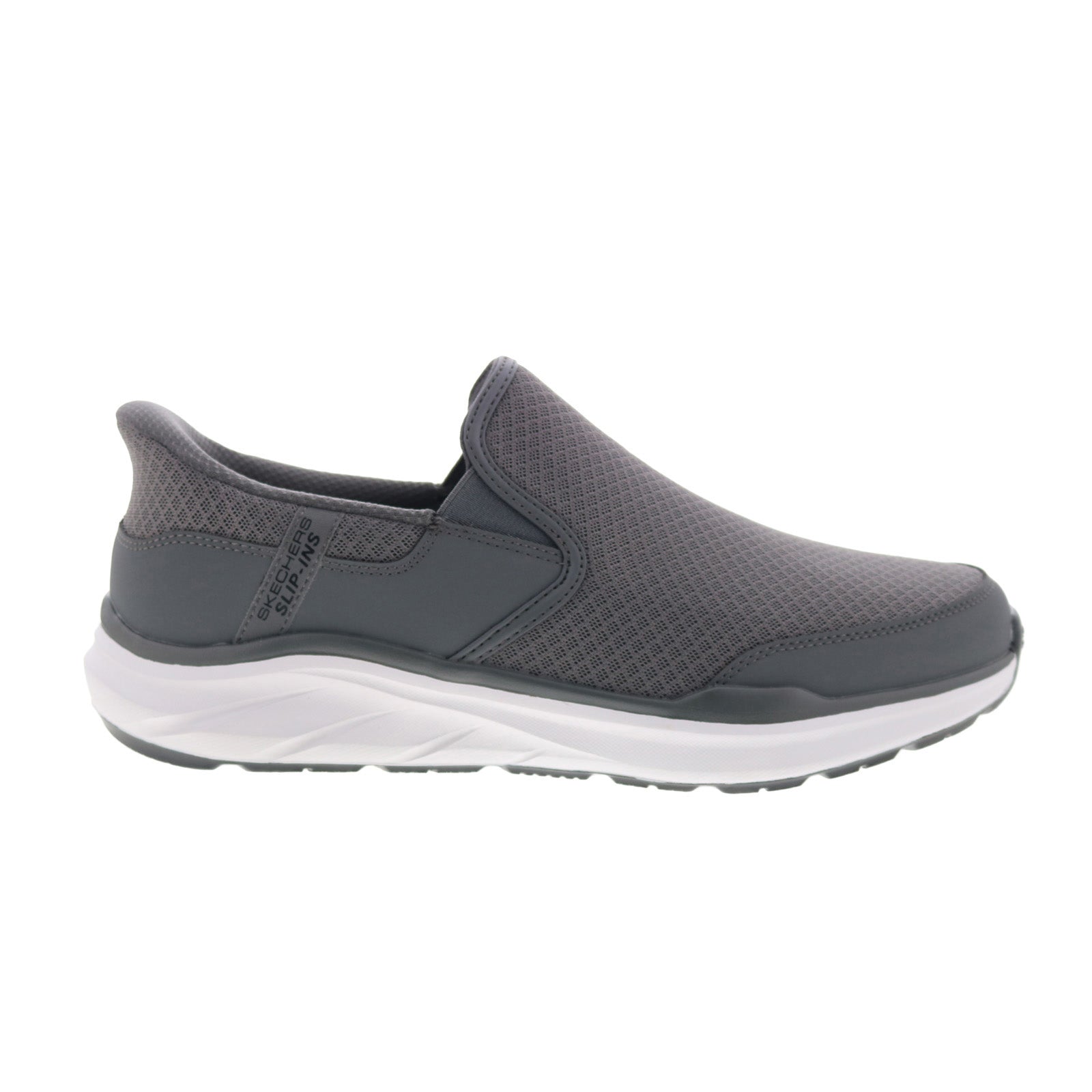233103-gry_equalizer_6.0_stoaver_grey_reshoot_01 Skechers Relaxed Fit Equalizer 6.0 Stoaver Mens Gray Sneakers Shoes - Image 1