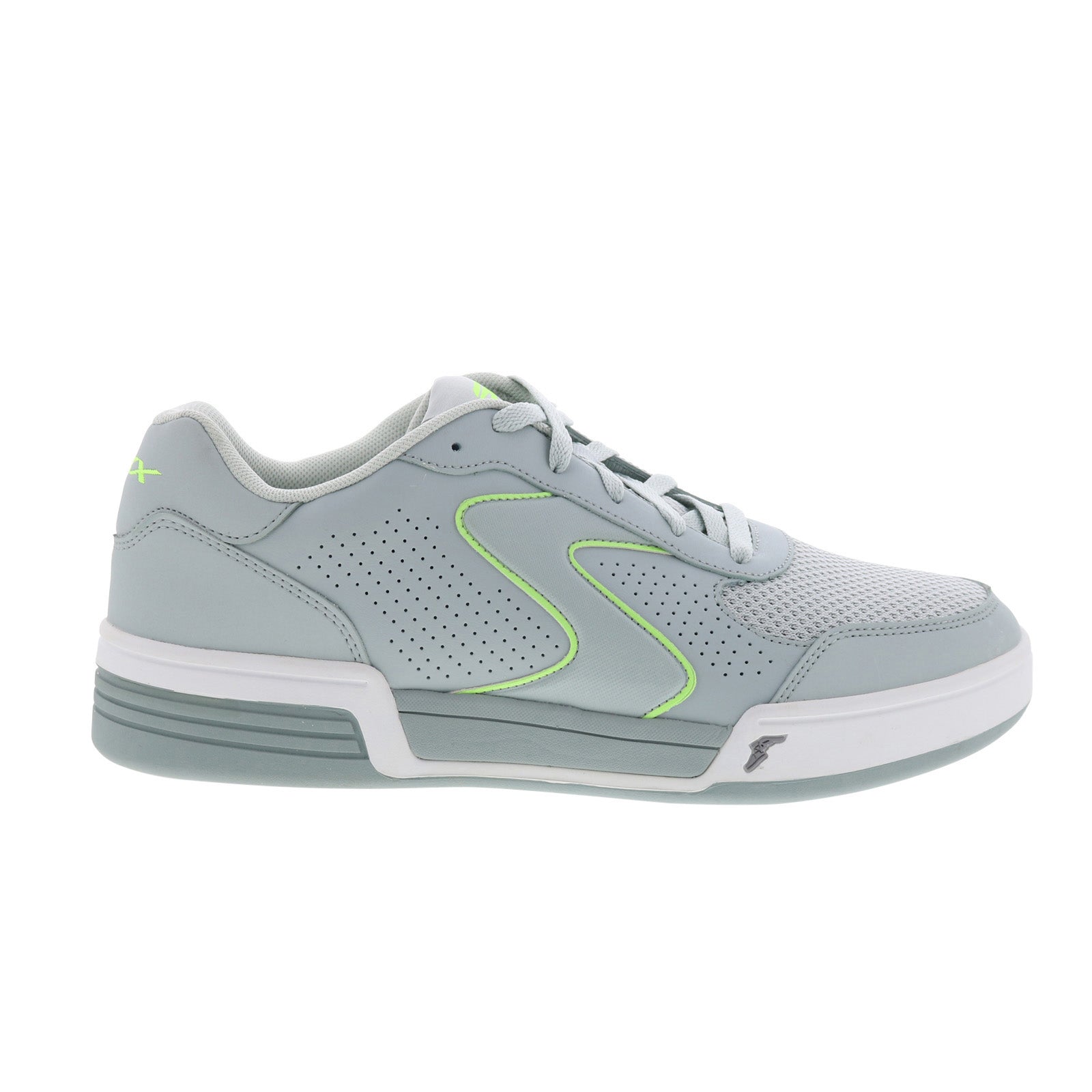 246106-gylm_skechers_viper_court_classic_gray_lime_reshoot_01 Skechers Viper Court Classic 246106-GYLM Mens Gray Athletic Pickleball Shoes - Image 1
