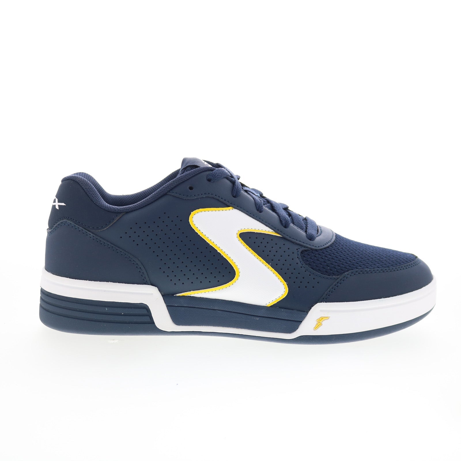 246106-nvyl_skechers_viper_court_classic_navy_yellow_01_ecb35caf-7a22-4b47-ad50-55631fbe0bf6 Skechers Viper Court Classic 246106-NVYL Mens Blue Athletic Pickleball Shoes - Image 1
