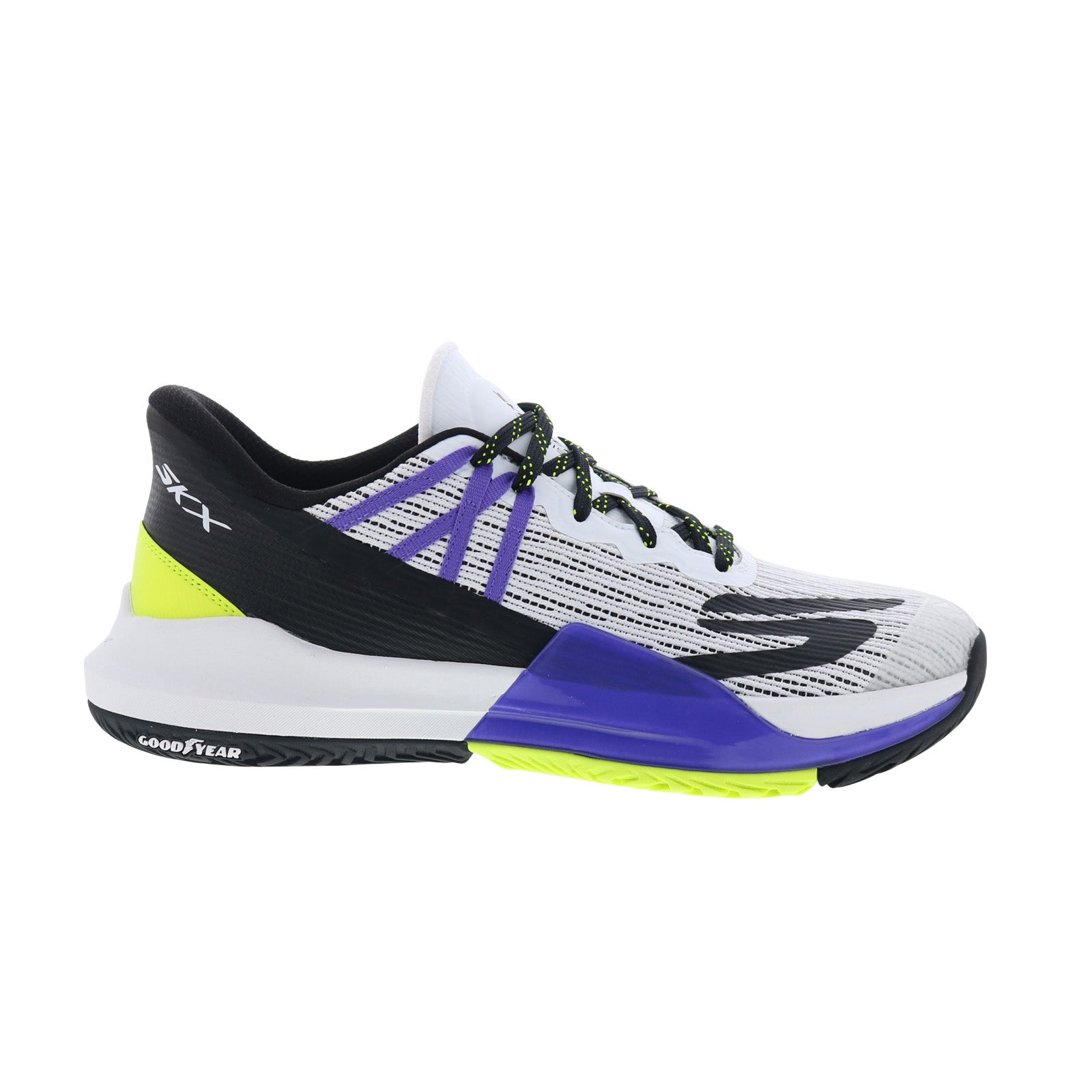 246115-wbpr_skechers_baseline_bully_white_black_purple_reshoot_01 Skechers Slip-Ins Tennis Baseline Bully Mens White Athletic Pickleball Shoes - Image 1
