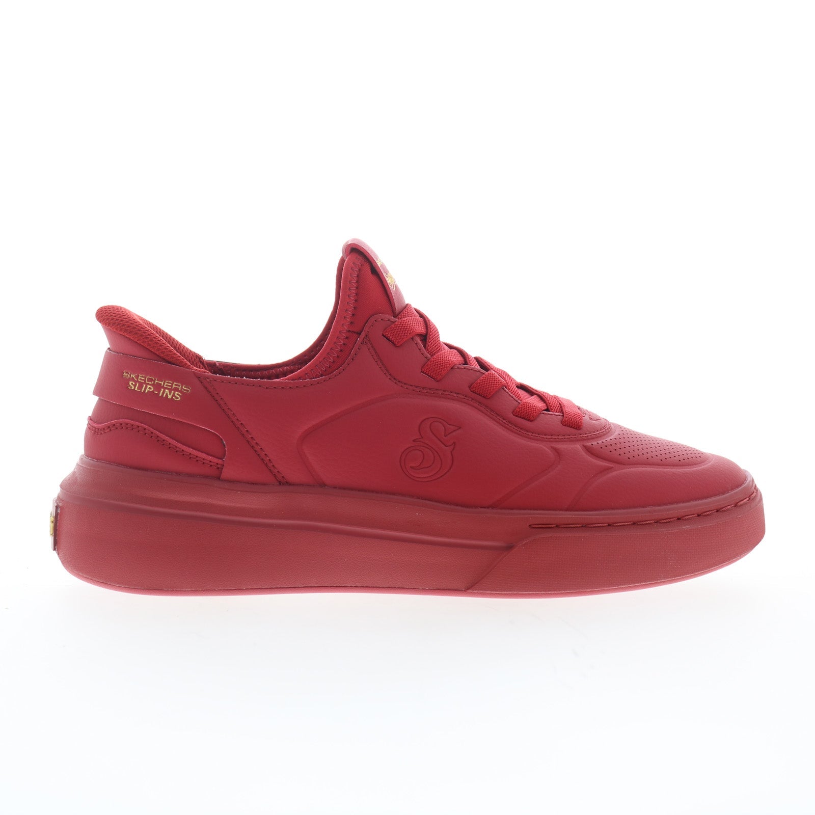251100-red_snoop_one_next_episode_red_01_045748f4-fd72-4853-9b48-ca3930fe4e0d Skechers Slip-ins Snoop Dogg One Next Episode Mens Red Sneakers Shoes - Image 1