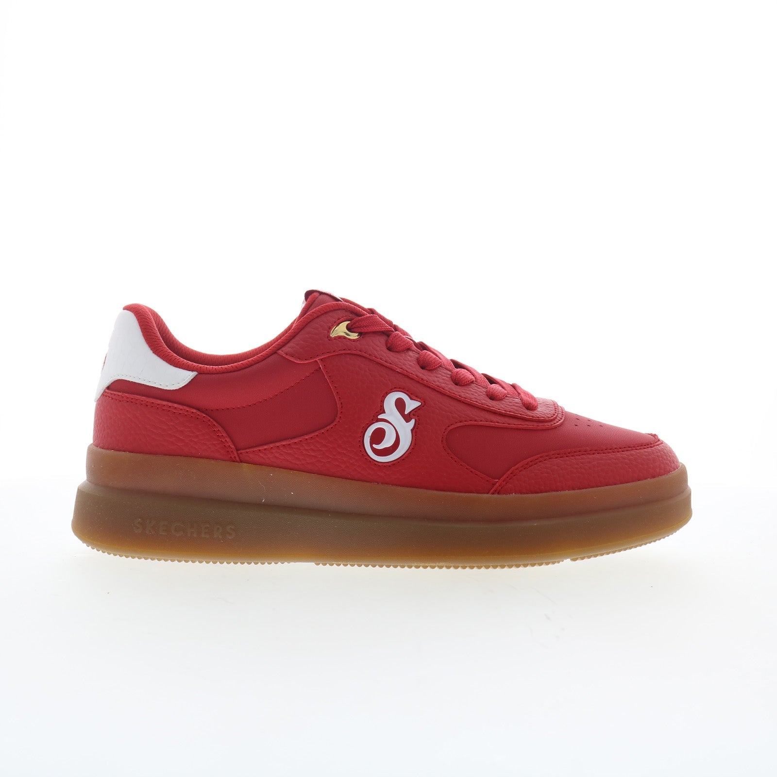 Skechers Snoop Dogg: Courtside - Cali Dudez Mens Red Sneakers Shoes - Image 1