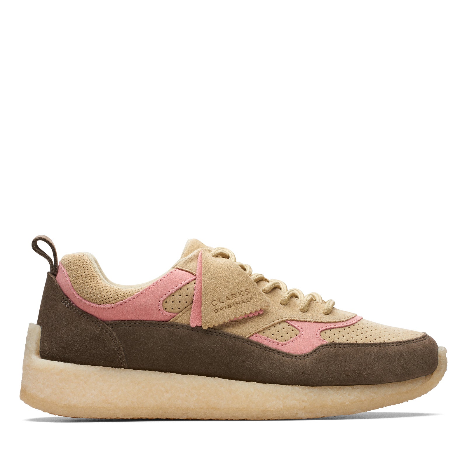 26170102-IMG7_01_dd529492-d501-4fef-88b8-3794202c6ac8 Clarks Lockhill Ronnie Fieg Kith Mens Brown Lifestyle Sneakers Shoes - Image 1