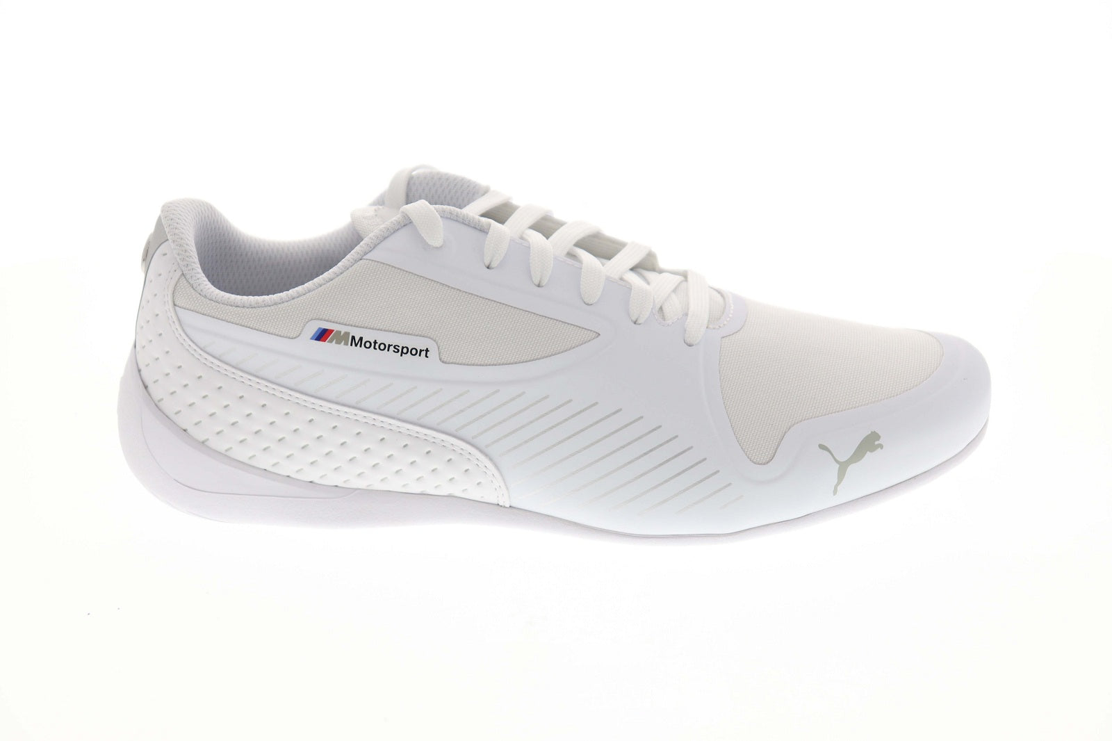 30638602_mms_drift_cat_7_ultra_puma_white-puma_silver_01 Puma BMW M Motorsport Drift Cat 7 Ultra 30638602 Mens White Sneakers Shoes - Image 1