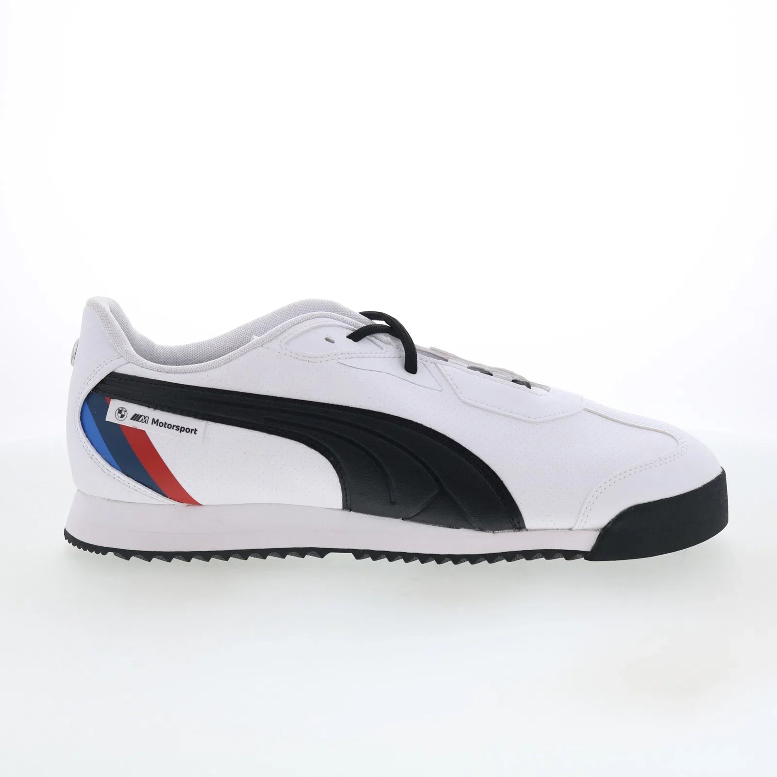 30911402_bmw_mms_roma_putty_puma_white_01_fe245b25-f807-4eca-a578-9e49ce677e70 Puma BMW M Motorsport Roma 30911402 Mens White Motorsport Sneakers Shoes - Image 1