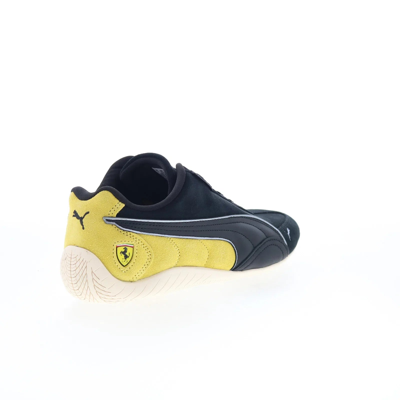 Puma Scuderia Ferrari Speedcat Mens Black Suede Motorsport Sneakers Shoes - Image 8