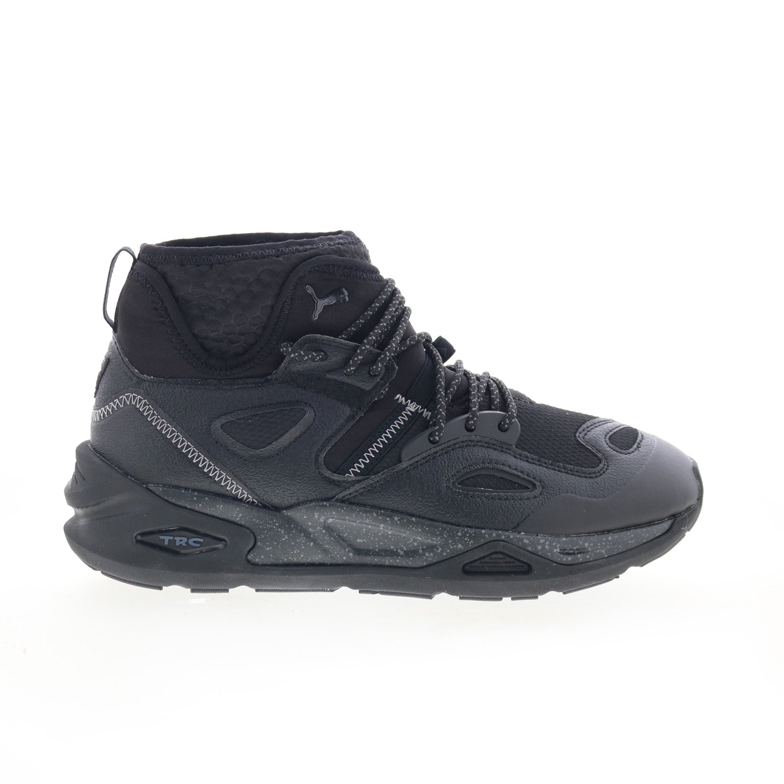 38662101_trc_blaze_mid_core_ws_puma_black_castlerock-img4_01_e610434b-e813-4861-bf66-1b30712084d4 Puma TRC Blaze Mid Core WS 38662101 Mens Black Lifestyle Sneakers Shoes - Image 1