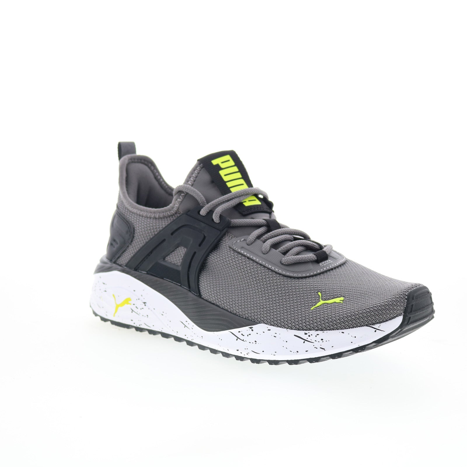 Puma Pacer 23 Speed Splat 39512801 Mens Gray Mesh Lifestyle Sneakers Shoes - Image 2