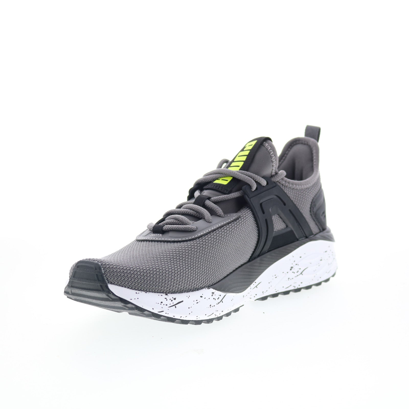 Puma Pacer 23 Speed Splat 39512801 Mens Gray Mesh Lifestyle Sneakers Shoes - Image 4