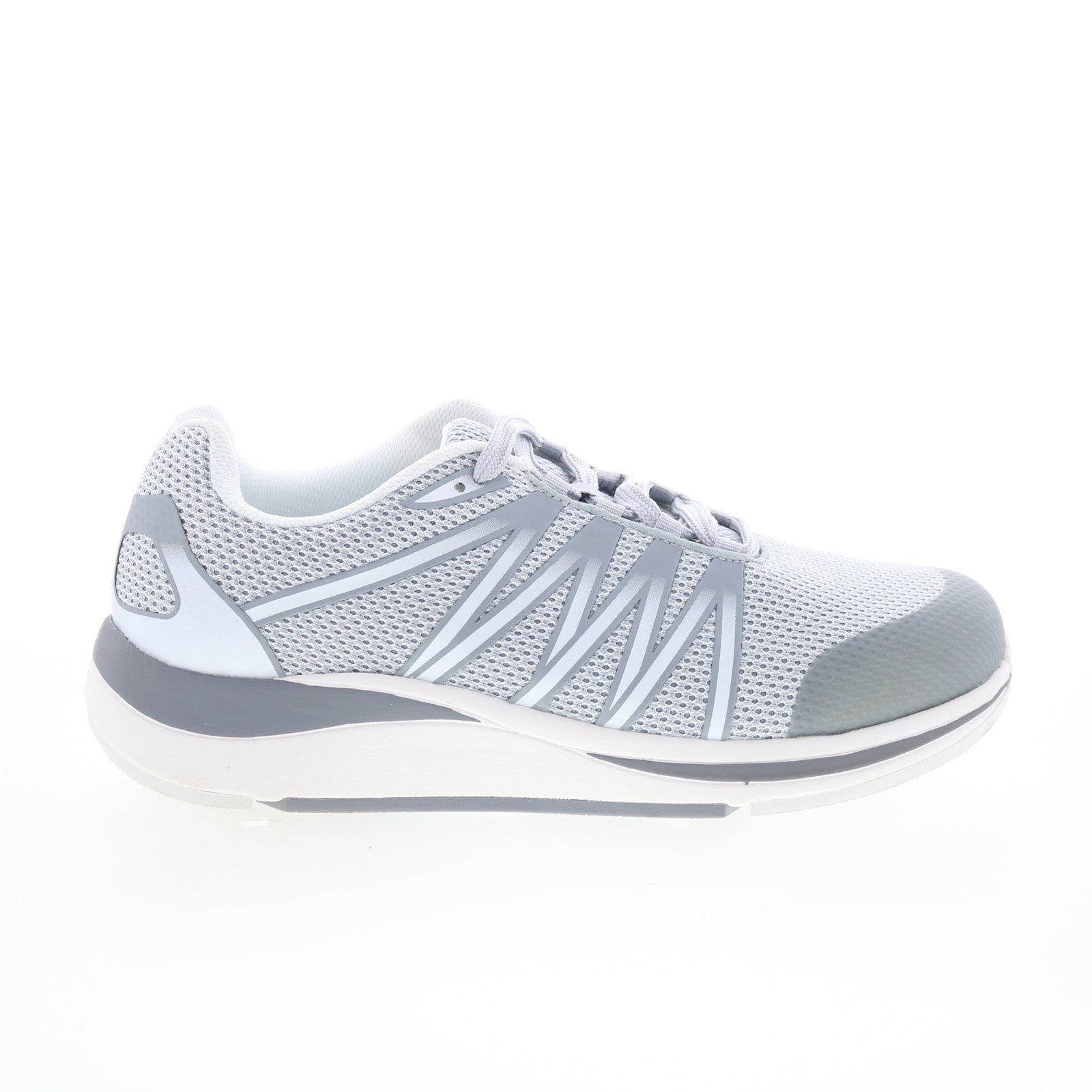 40105-43_player_grey_mesh_combo-img4_01_c34e0e2f-1602-460f-a903-01ad29022c2c Drew Player 40105-43 Mens Gray Canvas Lace Up Lifestyle Sneakers Shoes - Image 1