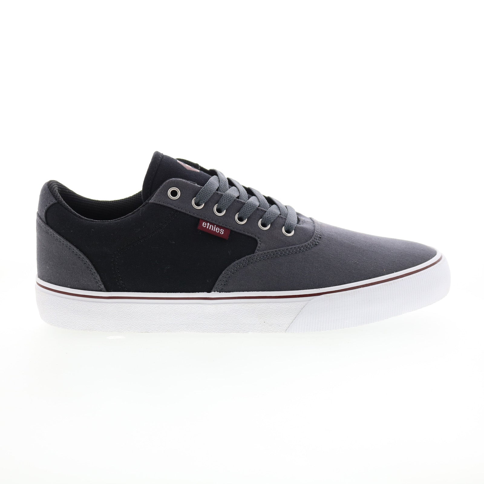 4101000510022_blitz_dark_grey_black-img4_01_1f7c39f5-4de1-42ad-8c31-ddbe2659e60c Etnies Blitz 4101000510022 Mens Gray Suede Skate Inspired Sneakers Shoes - Image 1