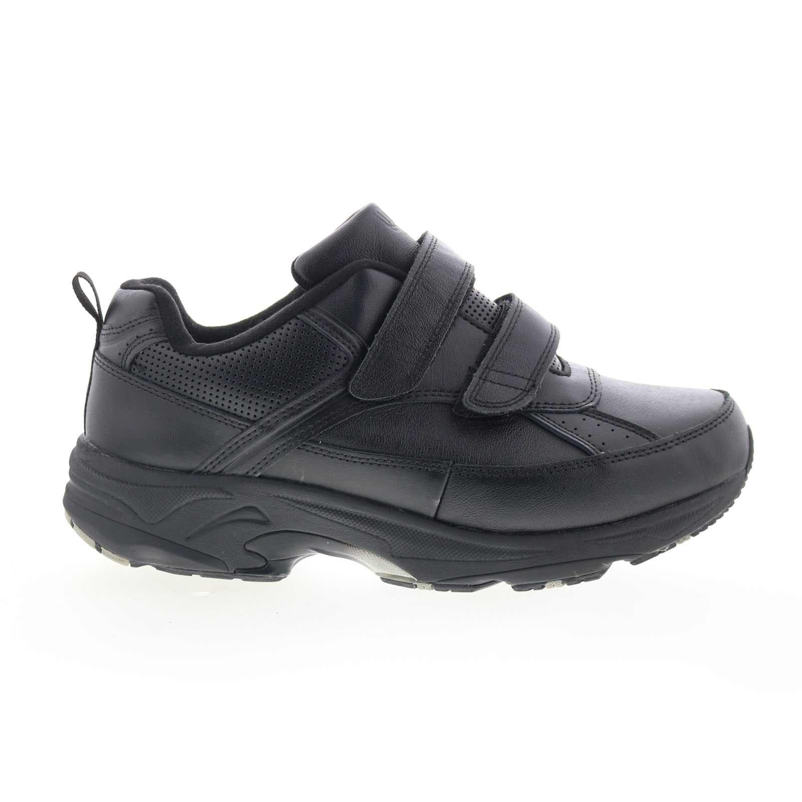 44935-14_jimmy_black-img4_01_c38b785a-2fa5-4cec-9700-309b1008734e Drew Jimmy Smooth 44935-14 Mens Black Extra Wide 4E Lifetsyle Sneakers Shoes - Image 1