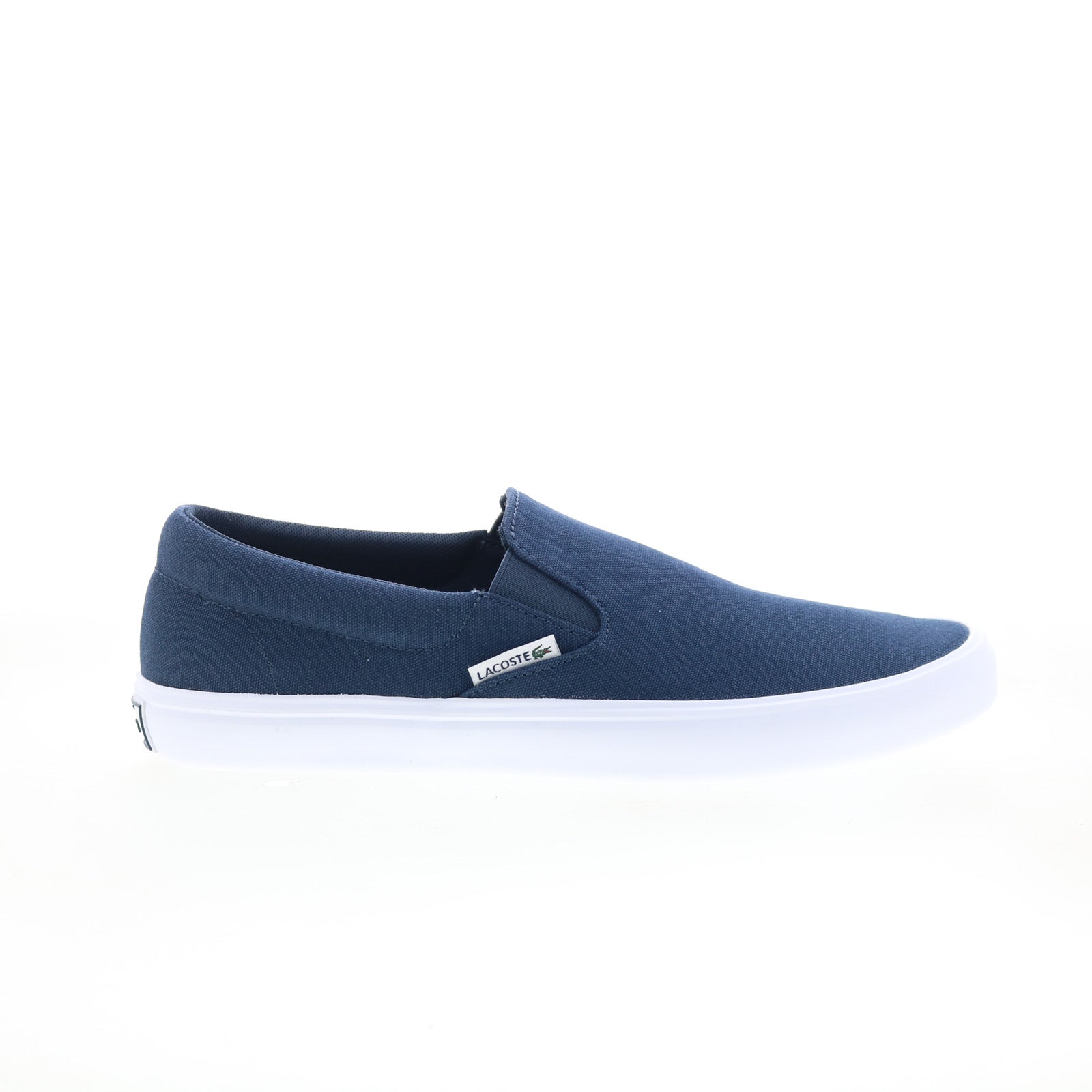 7-48cma0026092_slip-on_base_224_1_cma_navy_white_01_c6764131-3726-44a5-8593-bbf79717a4b1 Lacoste Slip-On Base 224 1 CMA Mens Blue Canvas Lifestyle Sneakers Shoes - Image 1
