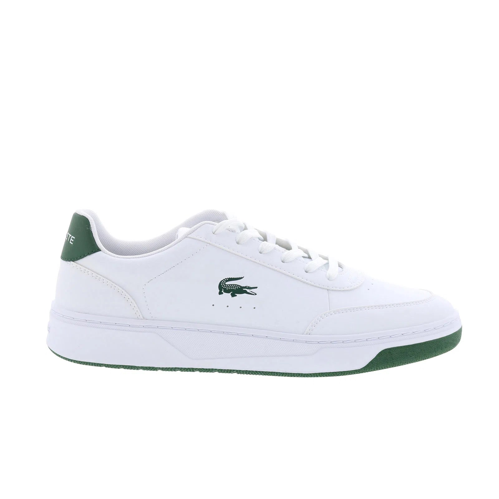 750sma00741r5_court_pro_225_2_sma_wht_dk_grn_reshoot_01_a854f56d-fc21-4a24-a9e4-e47b98328918 Lacoste Court Pro 225 2 SMA Mens White Synthetic Lifestyle Sneakers Shoes - Image 1