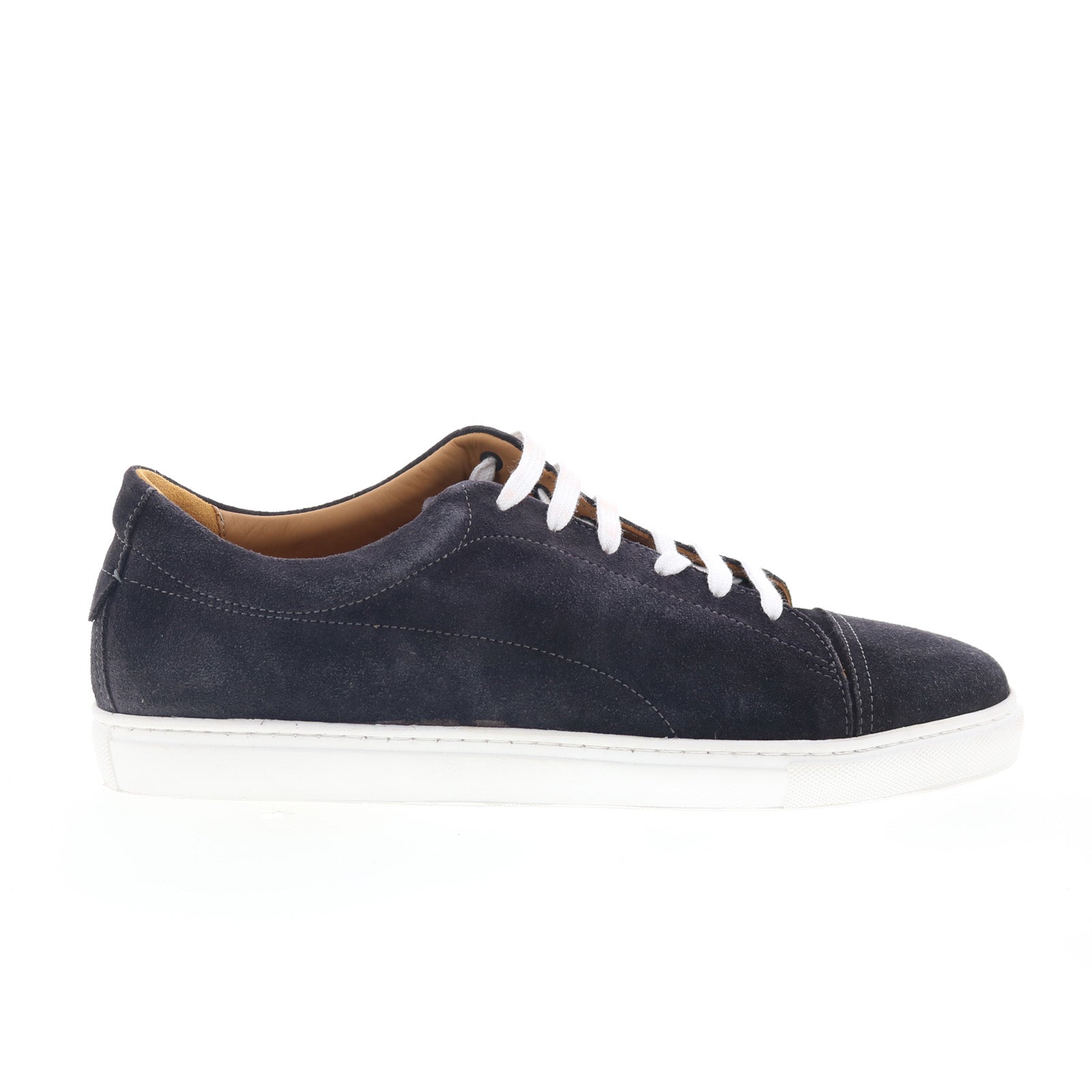 Asta_Lavagana_01_4fb8916b-99bc-42ac-9a9a-62884371e025 Pastori by Di Bianco Asta Mens Black Suede Lace Up Lifestyle Sneakers Shoes - Image 1