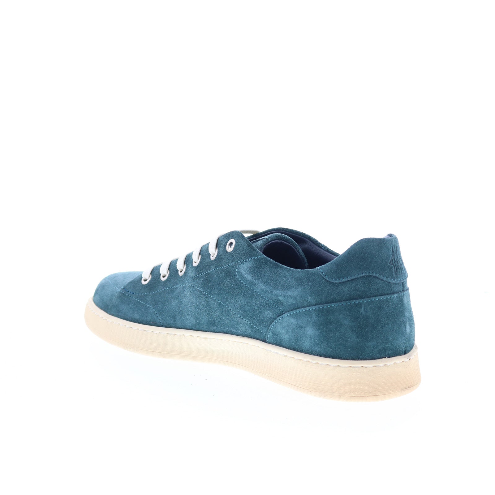 Di Bianco Imola Mens Blue Suede Lace Up Lifestyle Sneakers Shoes - Image 6