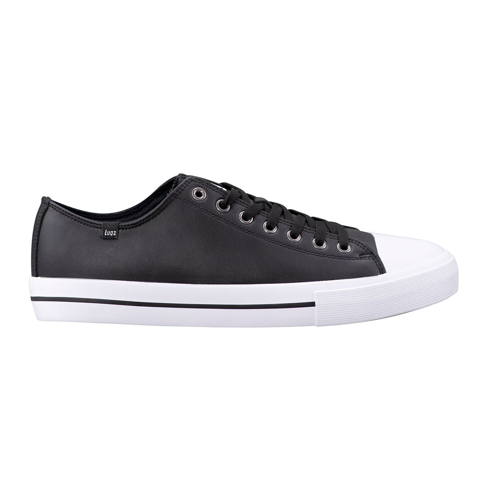 MSTAGLLXV-060-IMG7_01 Lugz Stagger LO LX MSTAGLLXV-060 Mens Black Lifestyle Sneakers Shoes - Image 1
