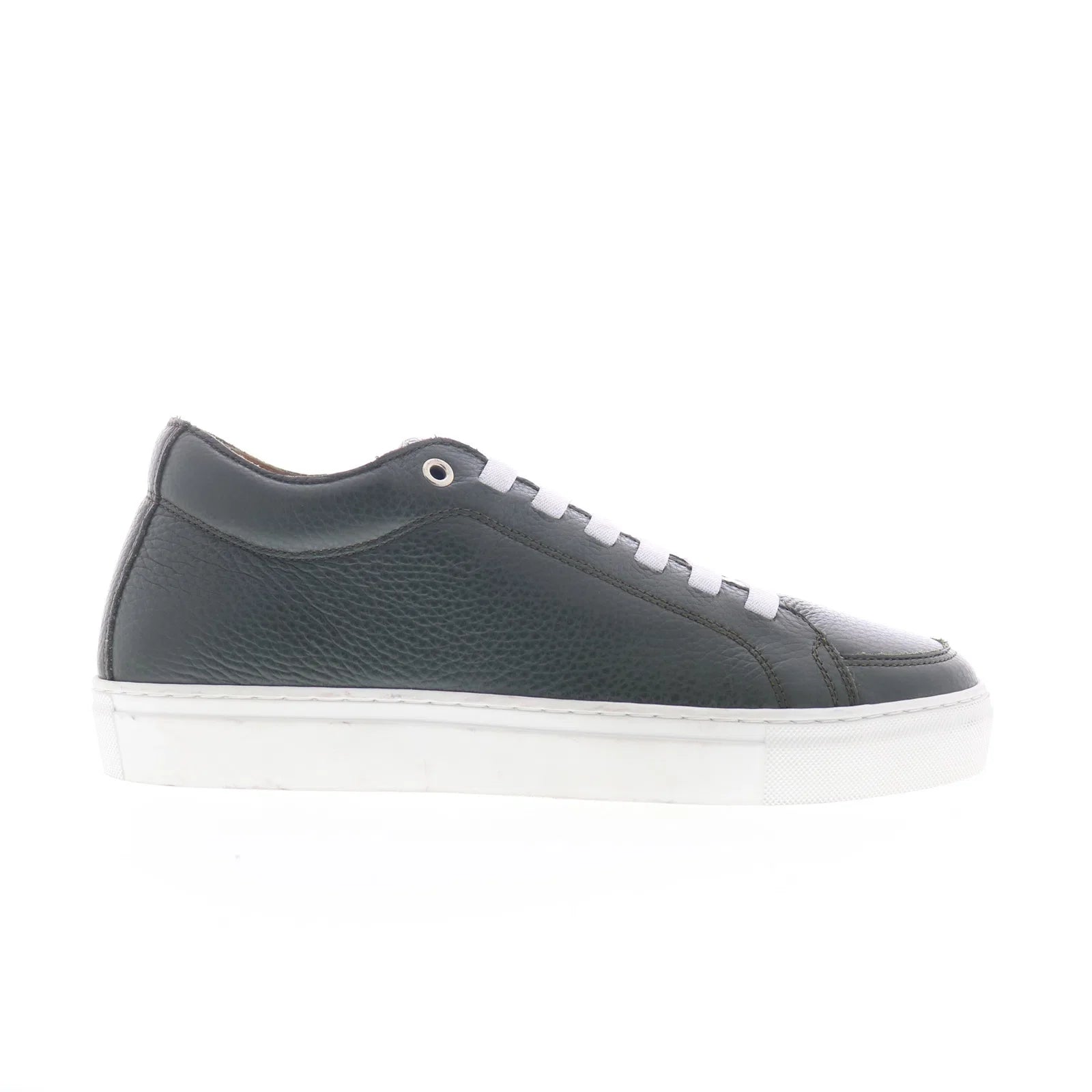 Septimus_Loden_01_4b5f0af7-9753-4994-9852-fe0f200c10a3 Pastori by Di Bianco Septimus Mens Green Leather Lifestyle Sneakers Shoes - Image 1