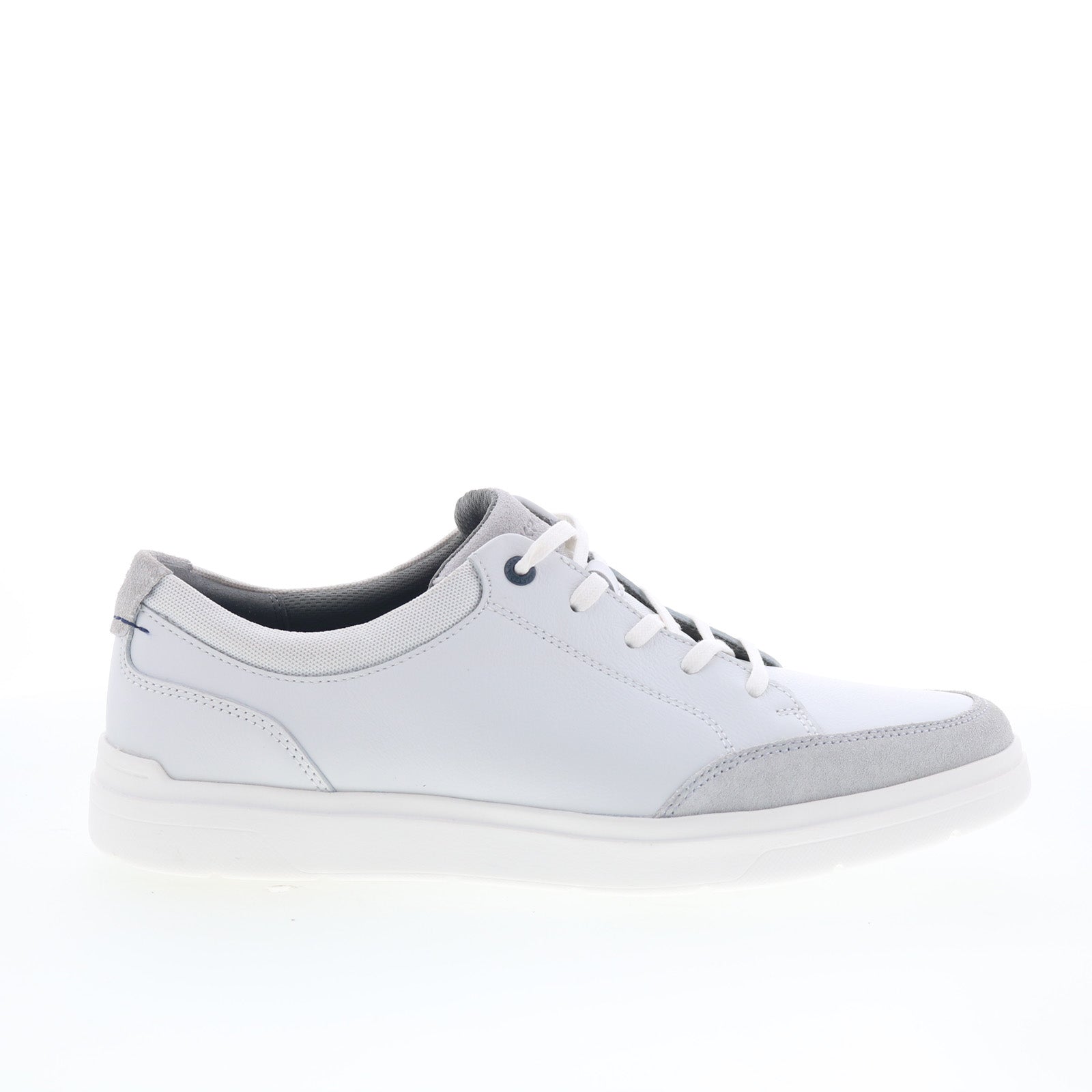 cj1295_total_motion_court_blucher_white_01_a2edb882-3174-4b46-b678-d8c90a351633 Rockport Total Motion Court Blucher Mens White Lifestyle Sneakers Shoes - Image 1