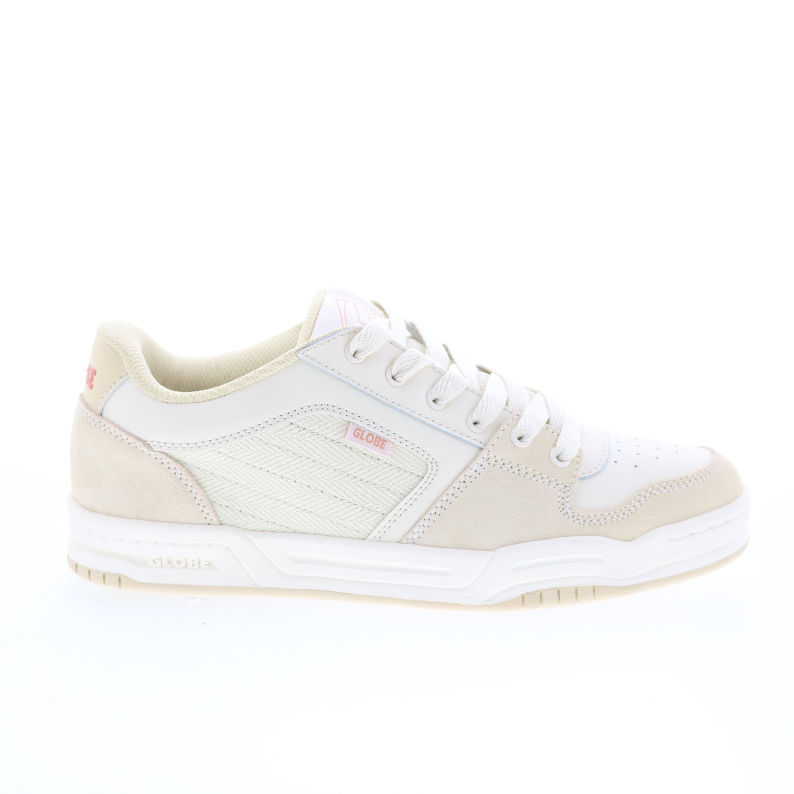gbmojo2_mojo_2.0_birch_white_01_365a16d0-6dea-480b-83fa-bd65c469ee10 Globe Mojo 2.0 GBMOJO2 Mens White Suede Skate Inspired Sneakers Shoes - Image 1