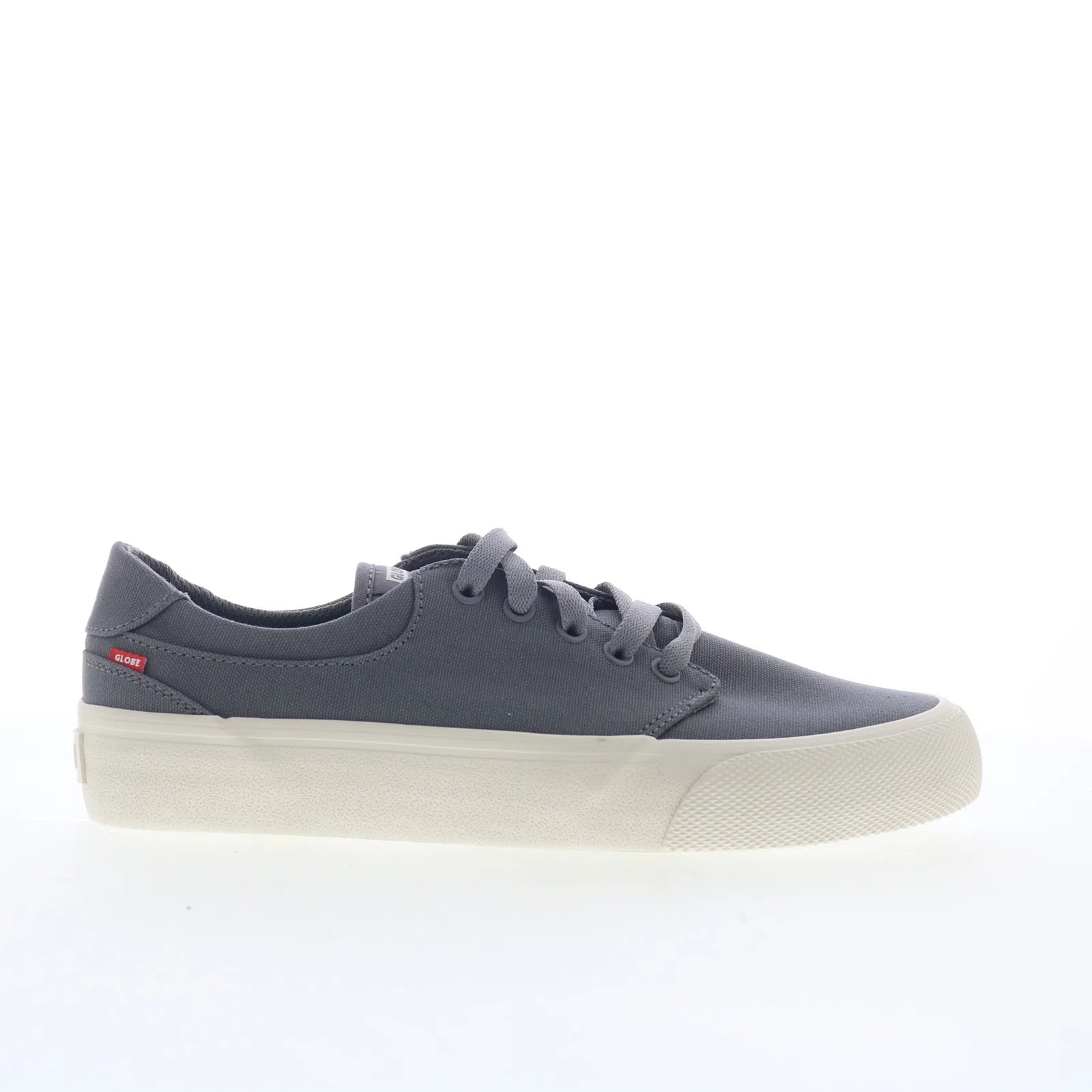goodstock_gbgoodst_greyantique_01 Globe Goodstock GBGOODST Mens Gray Canvas Skate Inspired Sneakers Shoes - Image 1