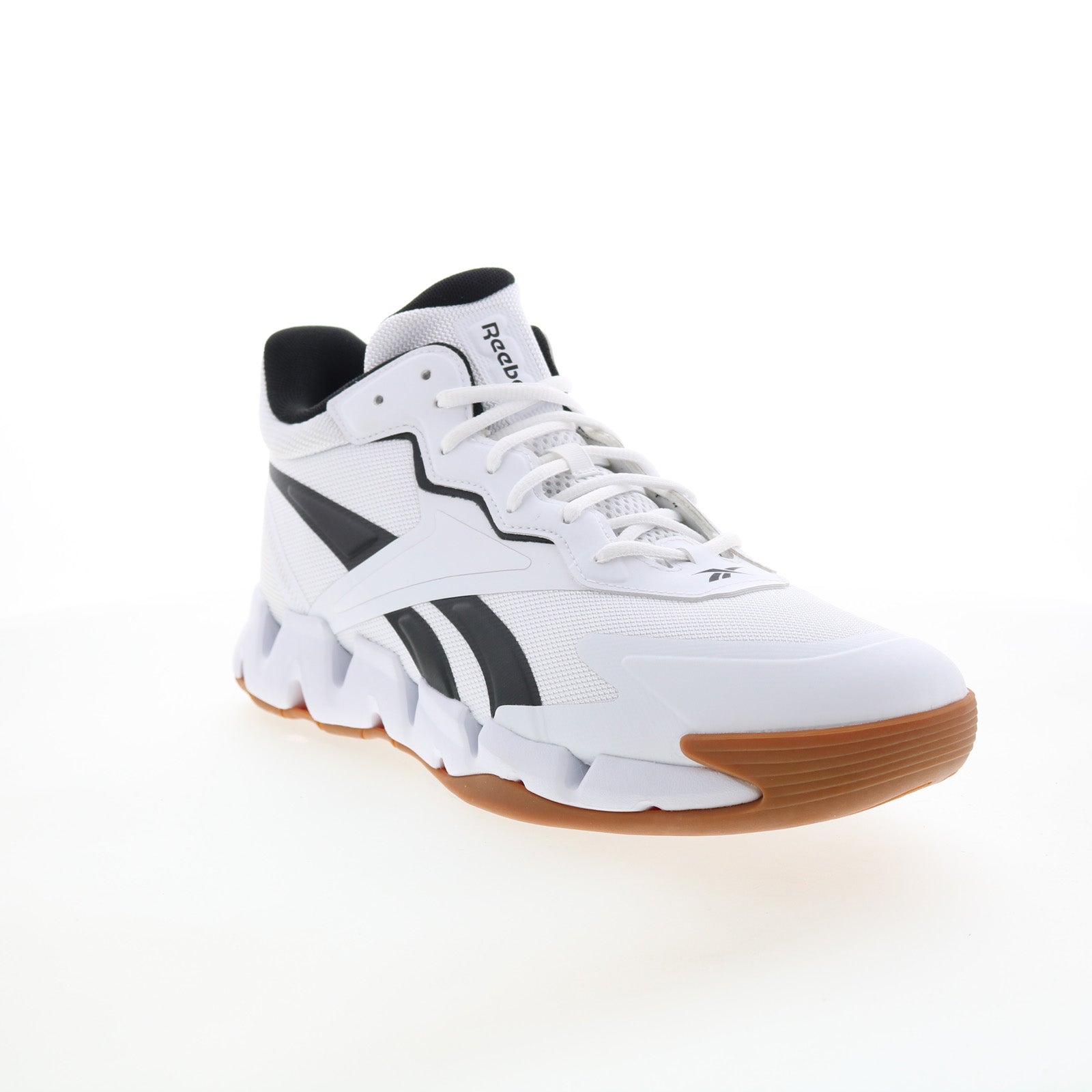 Reebok Zig Encore Mens White Synthetic Lace Up Lifestyle Sneakers Shoes - Image 2