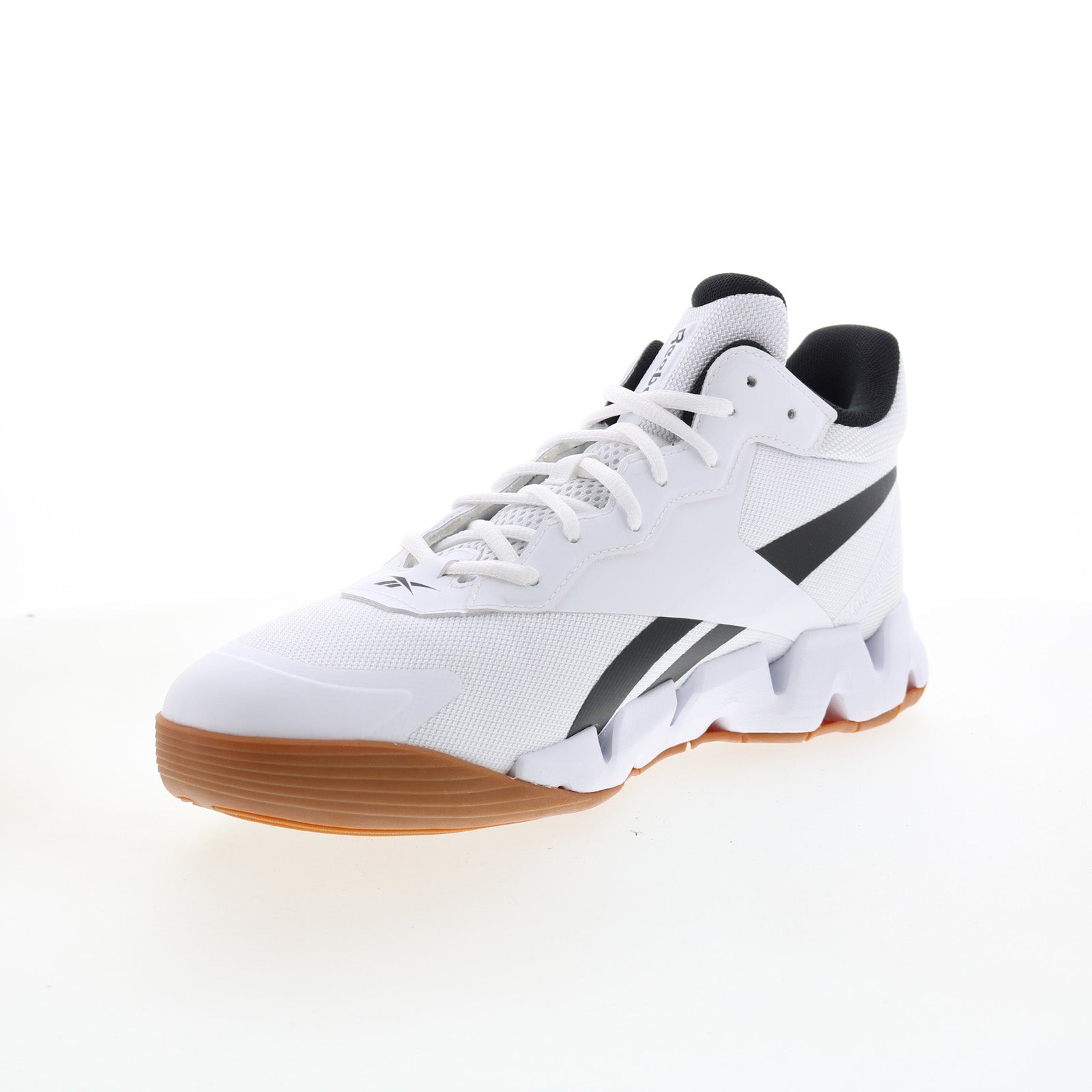 Reebok Zig Encore Mens White Synthetic Lace Up Lifestyle Sneakers Shoes - Image 4