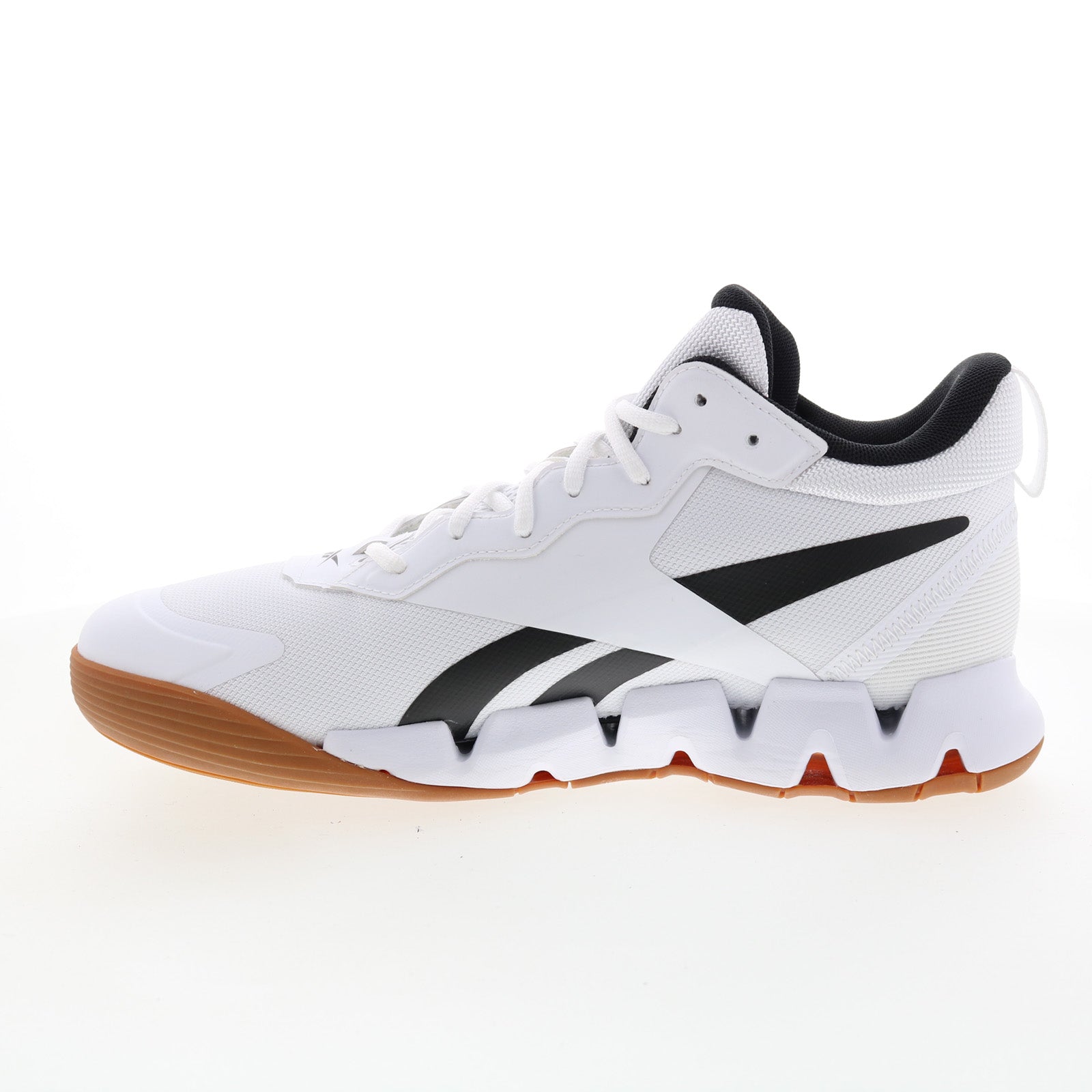 Reebok Zig Encore Mens White Synthetic Lace Up Lifestyle Sneakers Shoes - Image 5
