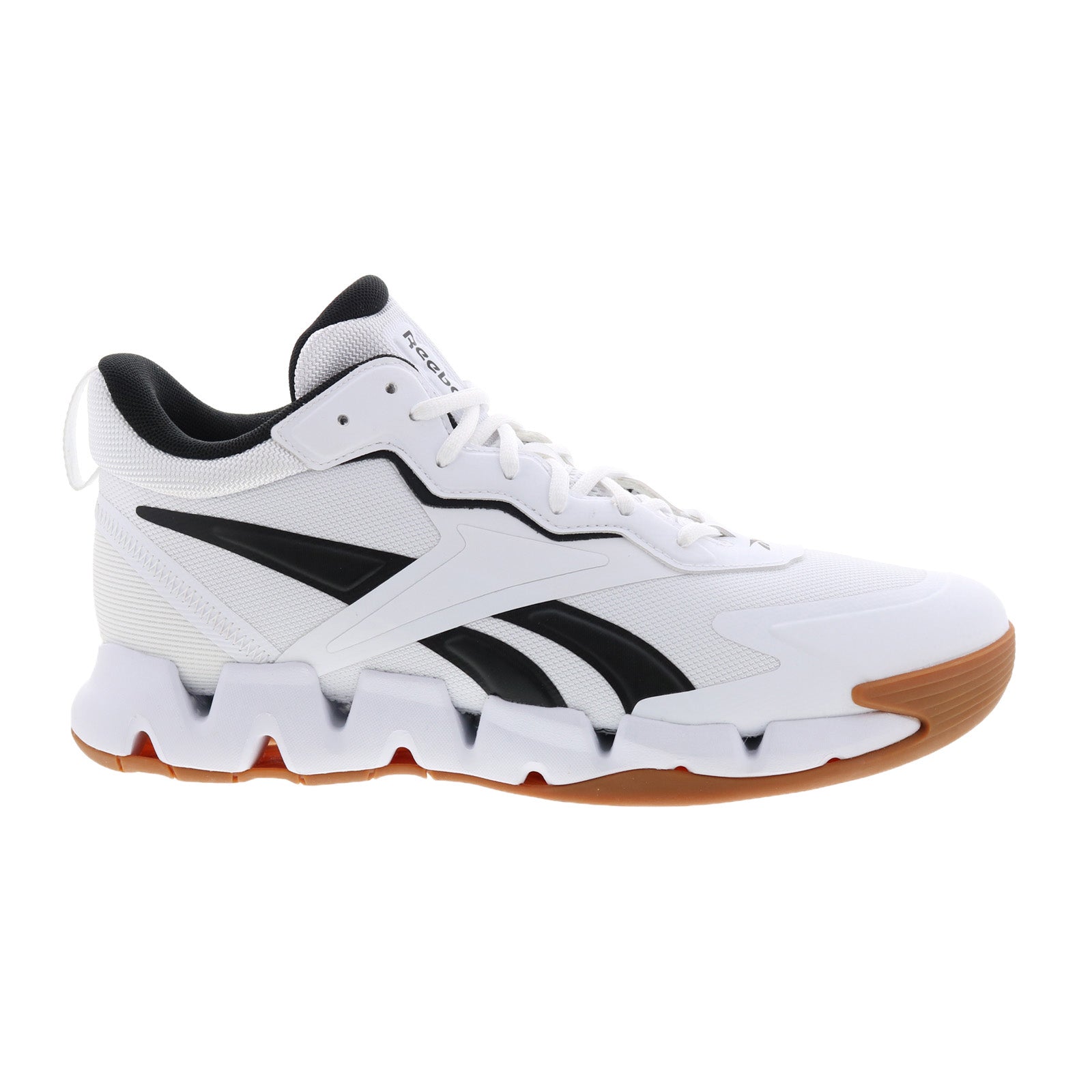 Reebok Zig Encore Mens White Synthetic Lace Up Lifestyle Sneakers Shoes - Image 1