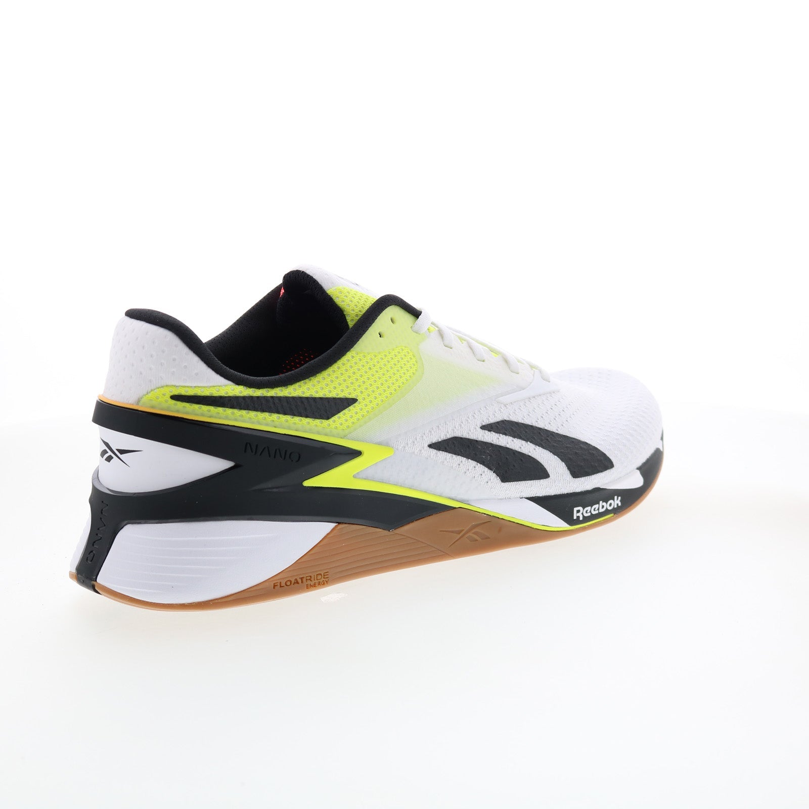 Reebok Nano X3 Mens White Synthetic Lace Up Athletic Cross Training Shoes - Image 8